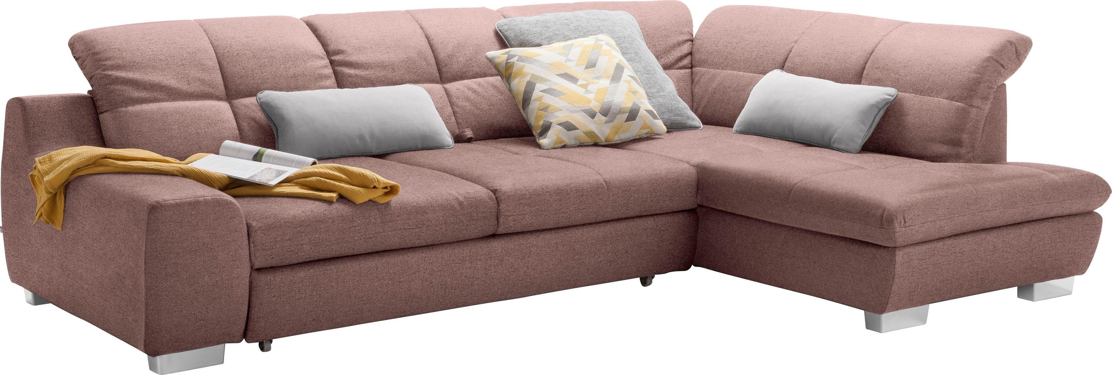 set one by Musterring Ecksofa SO 1200, wahlweise mit Bettfunktion