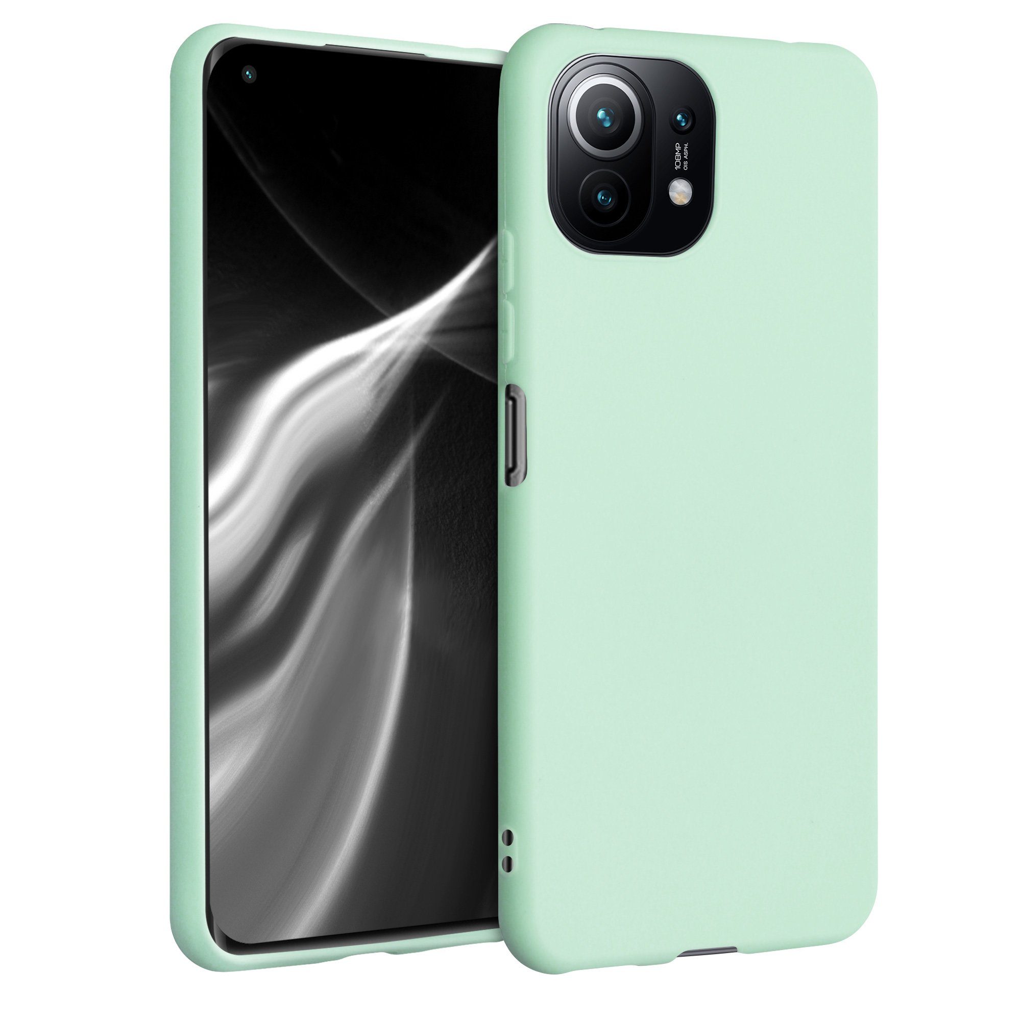 kwmobile Handyhülle Hülle für Xiaomi 11 Lite (5G) NE / Mi 11 Lite (5G), Hülle Silikon - Soft Handyhülle - Handy Case Cover