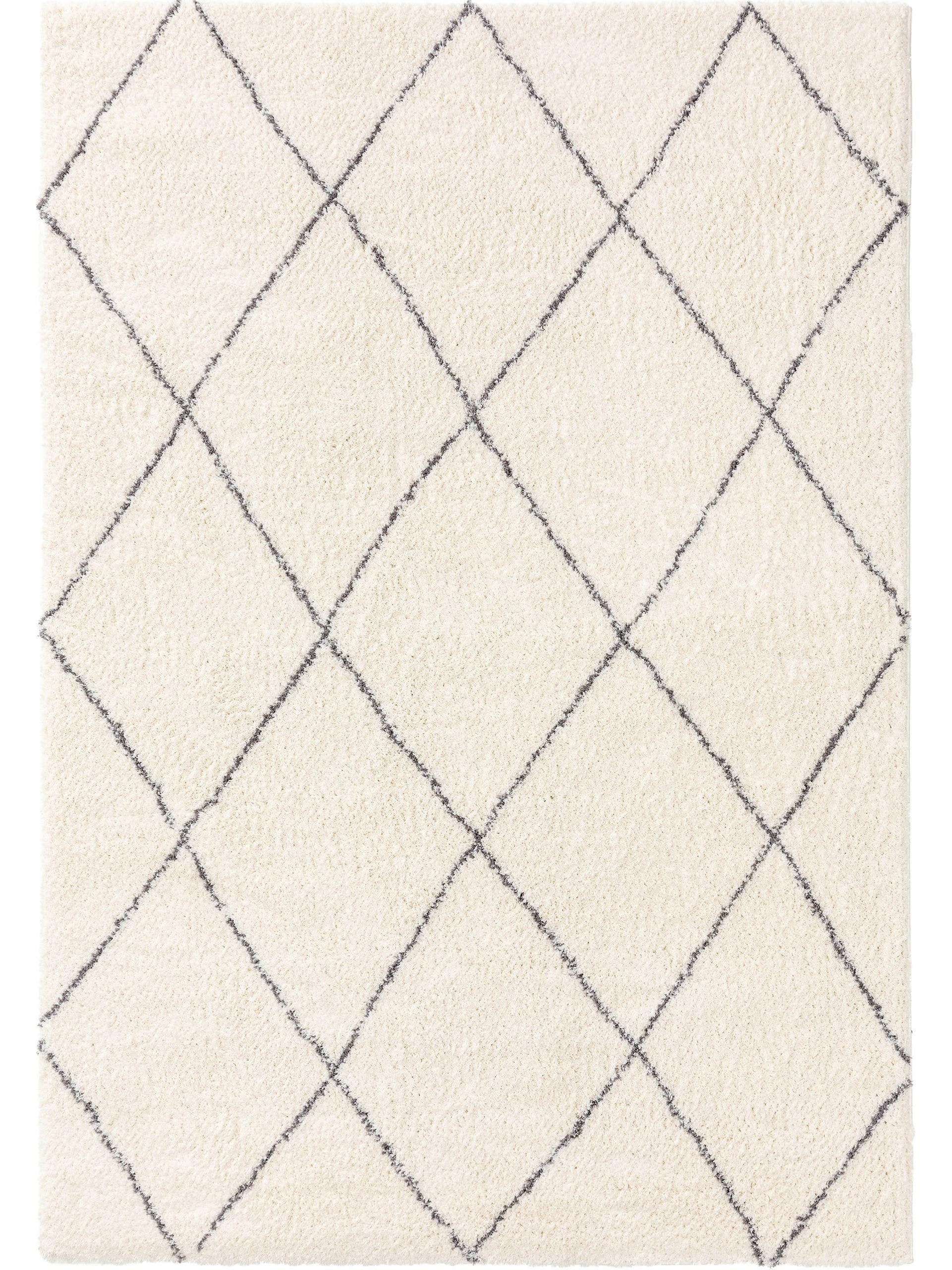 benuta Hochflor-Teppich Benno, rechteckig, Höhe: 21 mm, Teppich Wohnzimmer, Schlafzimmer, Esszimmer, Flur, Kunstfaser, Cozy. € 199,00