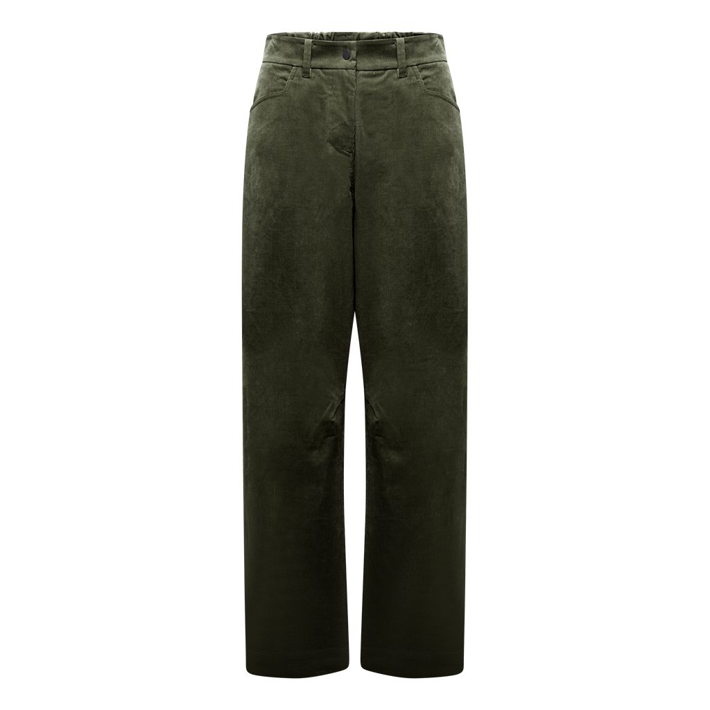 Salewa Outdoorhose FANES CORD PANT W FADED GREEN