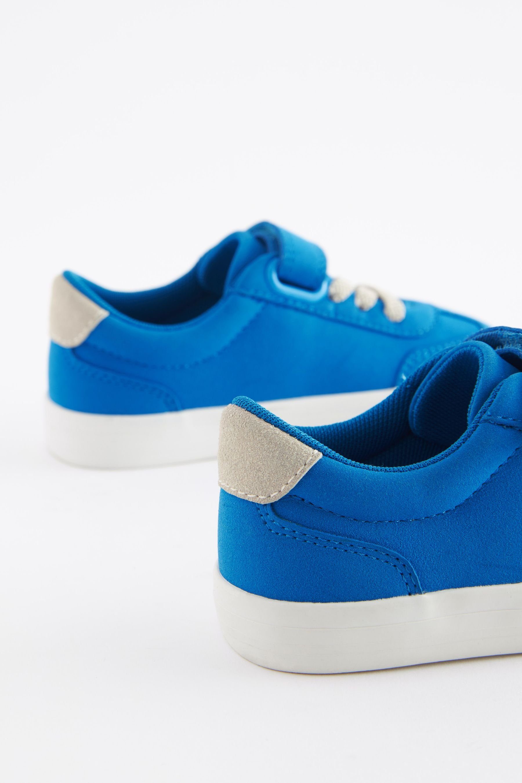 Next Sneaker mit Klettverschluss, Blue Cobalt (1-tlg) Elastik-Schnürung Sneaker