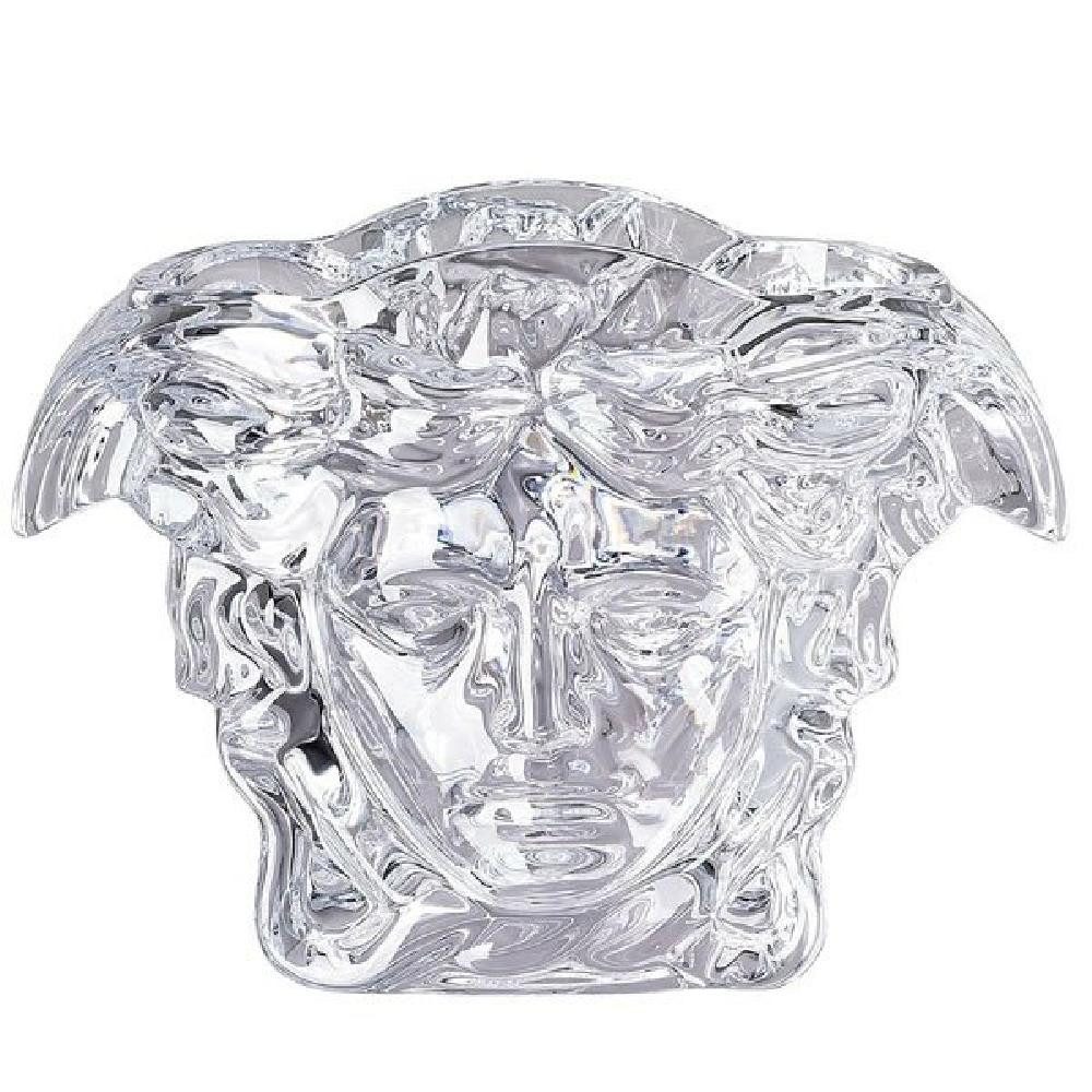 Versace Dekovase by Rosenthal Vase Medusa Grande Clear Glas (19cm)