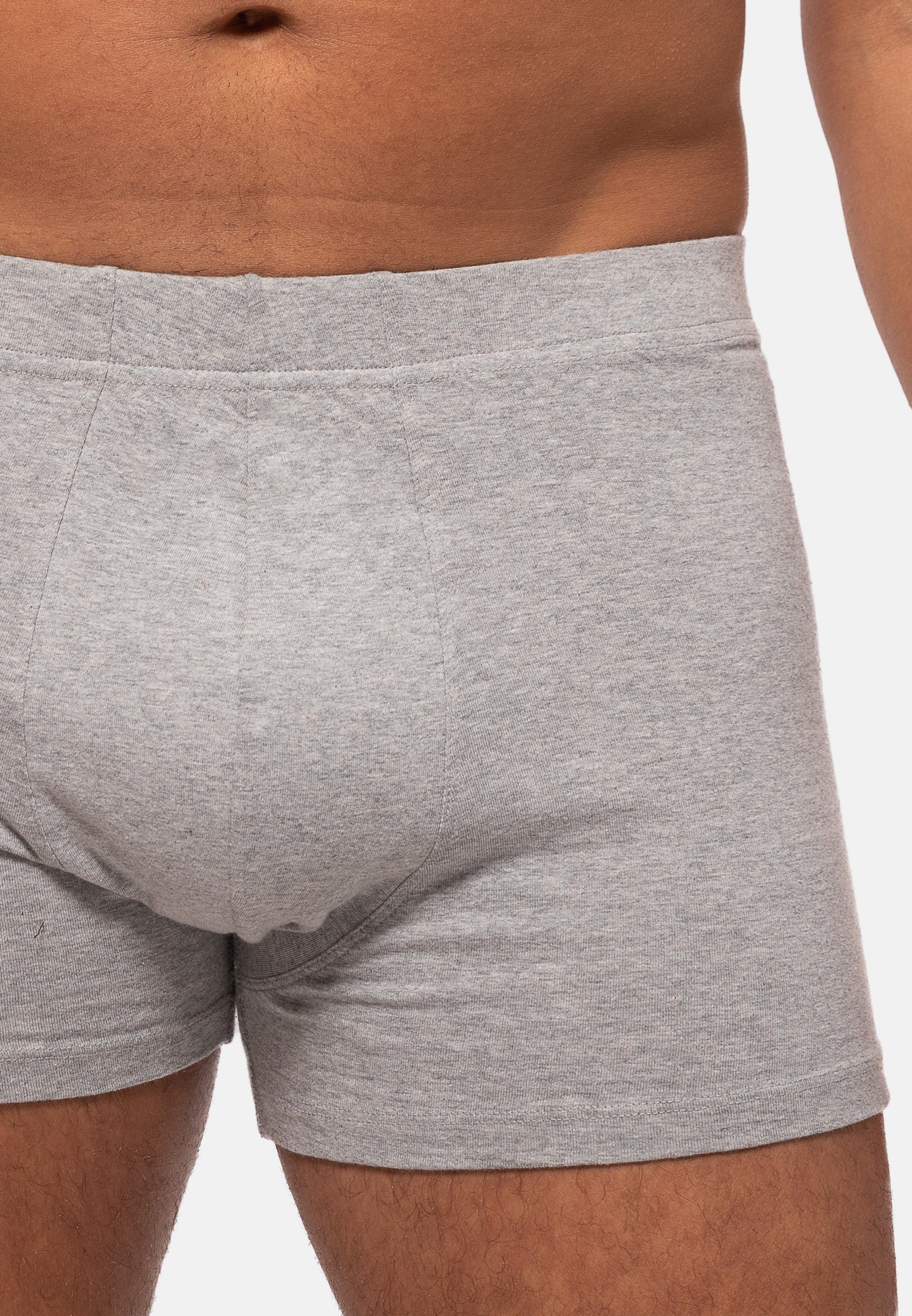 Almonu Retro Boxer 6er Pack Organic Cotton (Spar-Set, 6-St) Retro Short / Pant - Baumwolle - ohne Eingriff - Atmungsaktiv