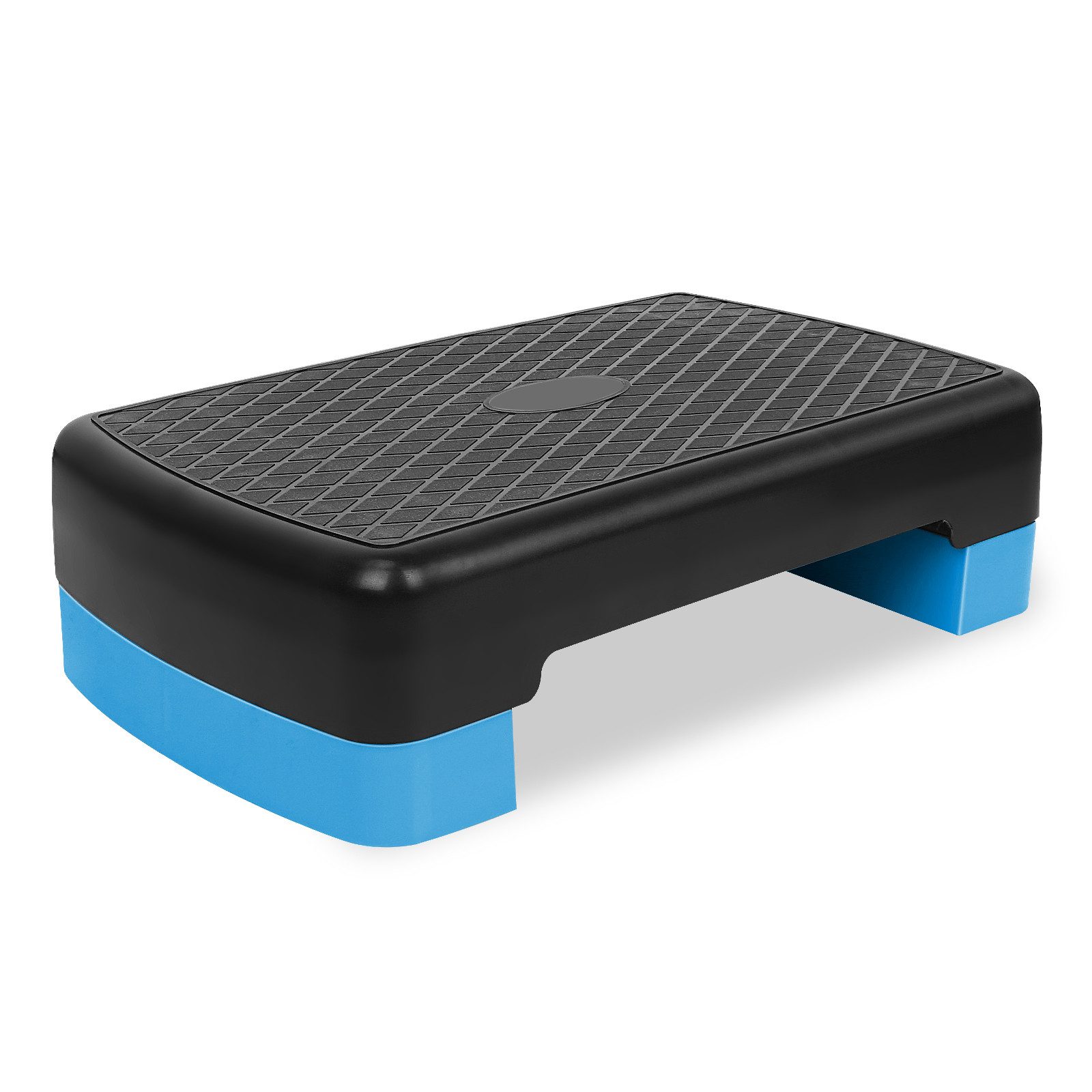 Fine Life Pro Stepper Fitness Step Platform – Höhenverstellbar 10,16–15,24 cm, Grau