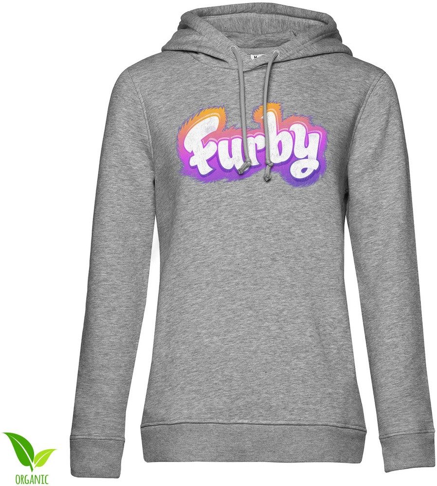 Hoodie Furby Washed Logotype Girly Hoodie
