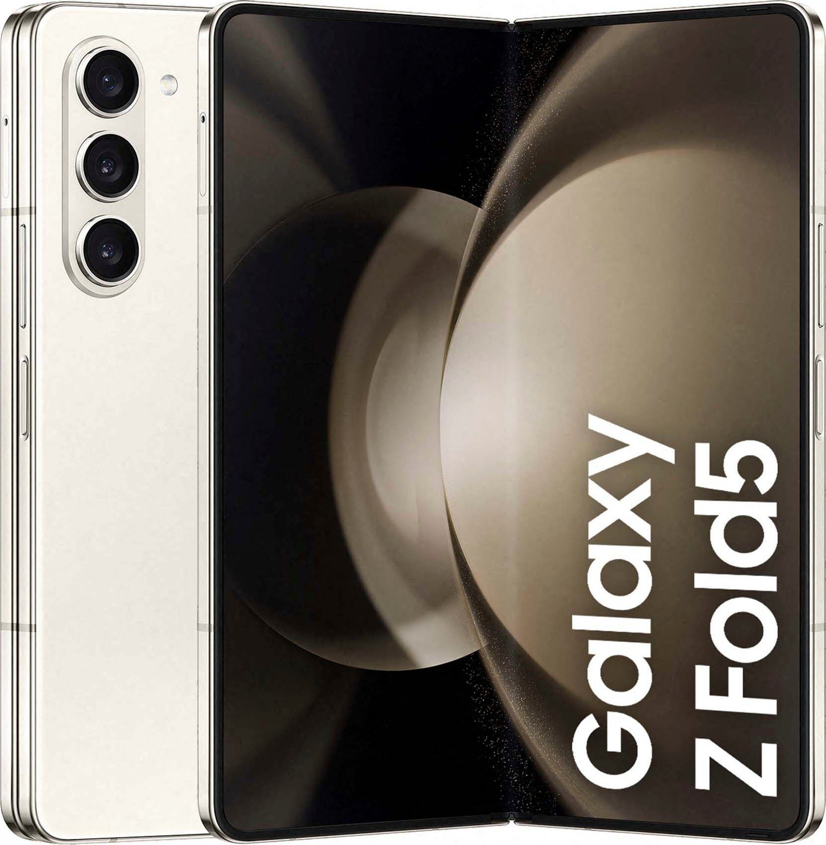 Samsung Galaxy Z Fold 5 Smartphone (19,21 cm/7,6 Zoll, 256 GB Speicherplatz, 50 MP Kamera) Cream