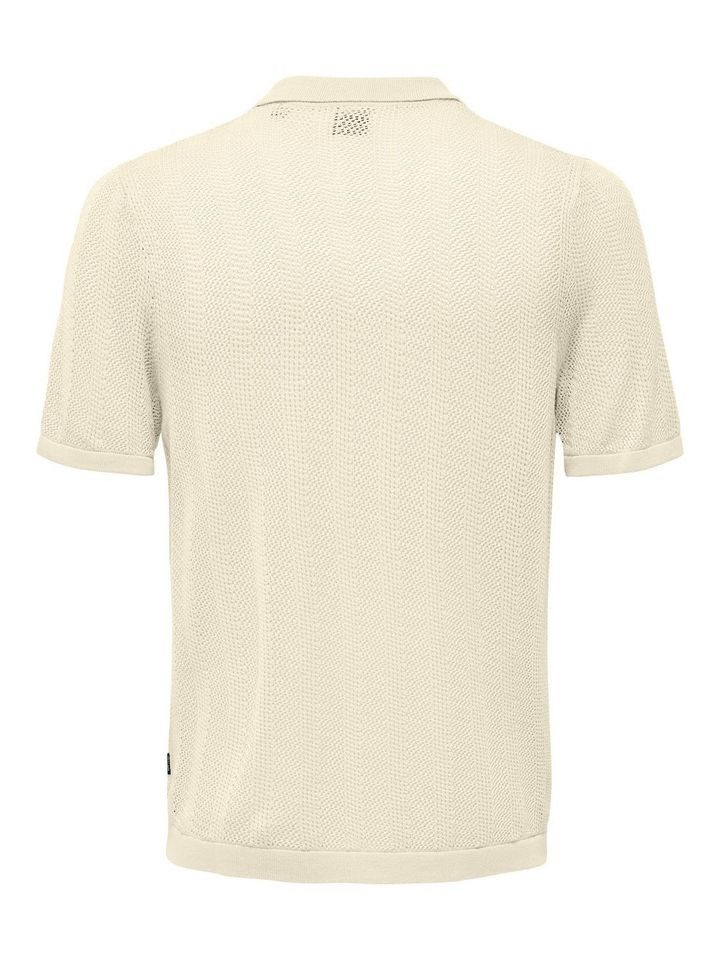 ONLY & SONS Kurzarmhemd – gestricktes Herren günstig online kaufen