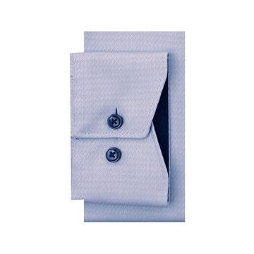 OLYMP Businesshemd blau (1-tlg., keine Angabe)