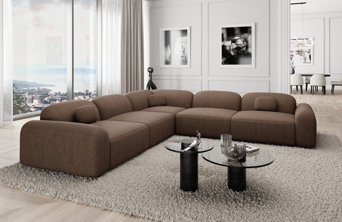 Sofa Dreams Ecksofa Stoff Eckcouch Polstersofa günstig online kaufen
