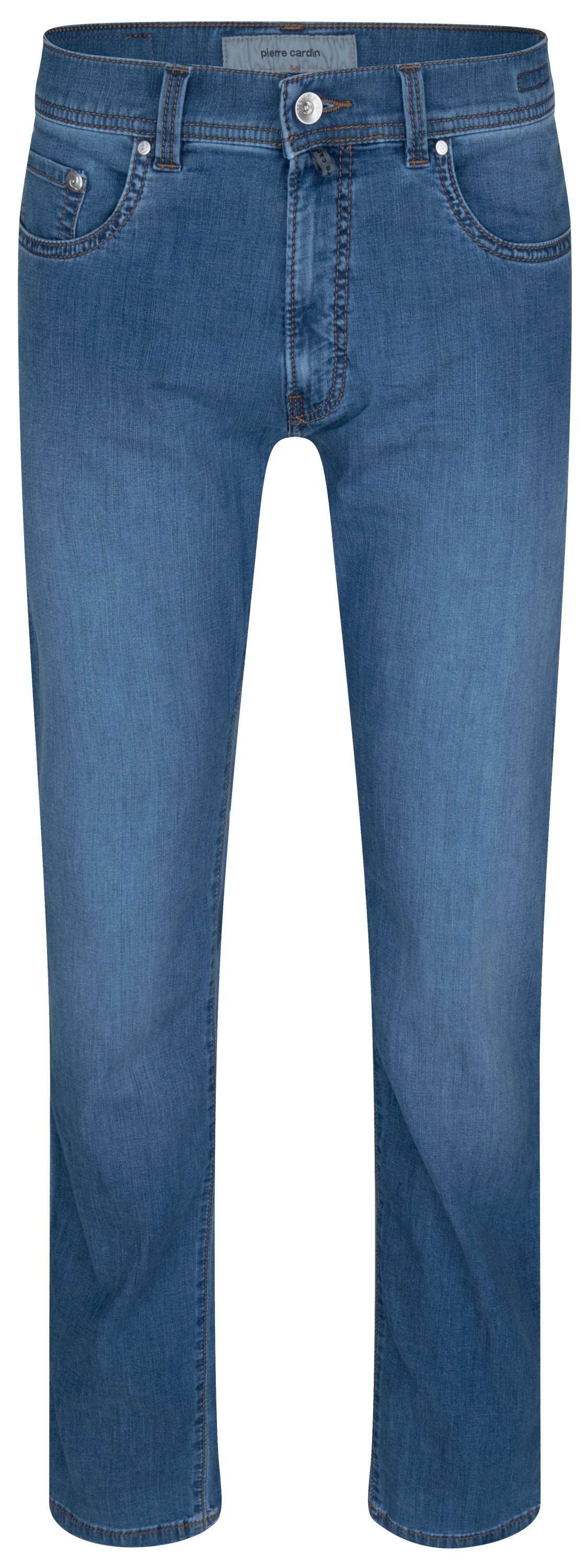 CARDIN Cardin LYON 5-Pocket-Jeans TAPERED 7730.6837 34510 - blue fashion FUTURE Pierre PIERRE ocean