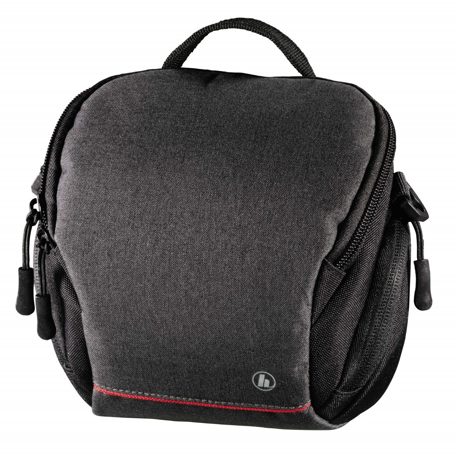 Hama Kameratasche Kamera-Tasche Sambia 80 Foto-Tasche Universal, Case Schultergurt Tragegriff Zubehör-Fächer Systemkamera Digitalkamera