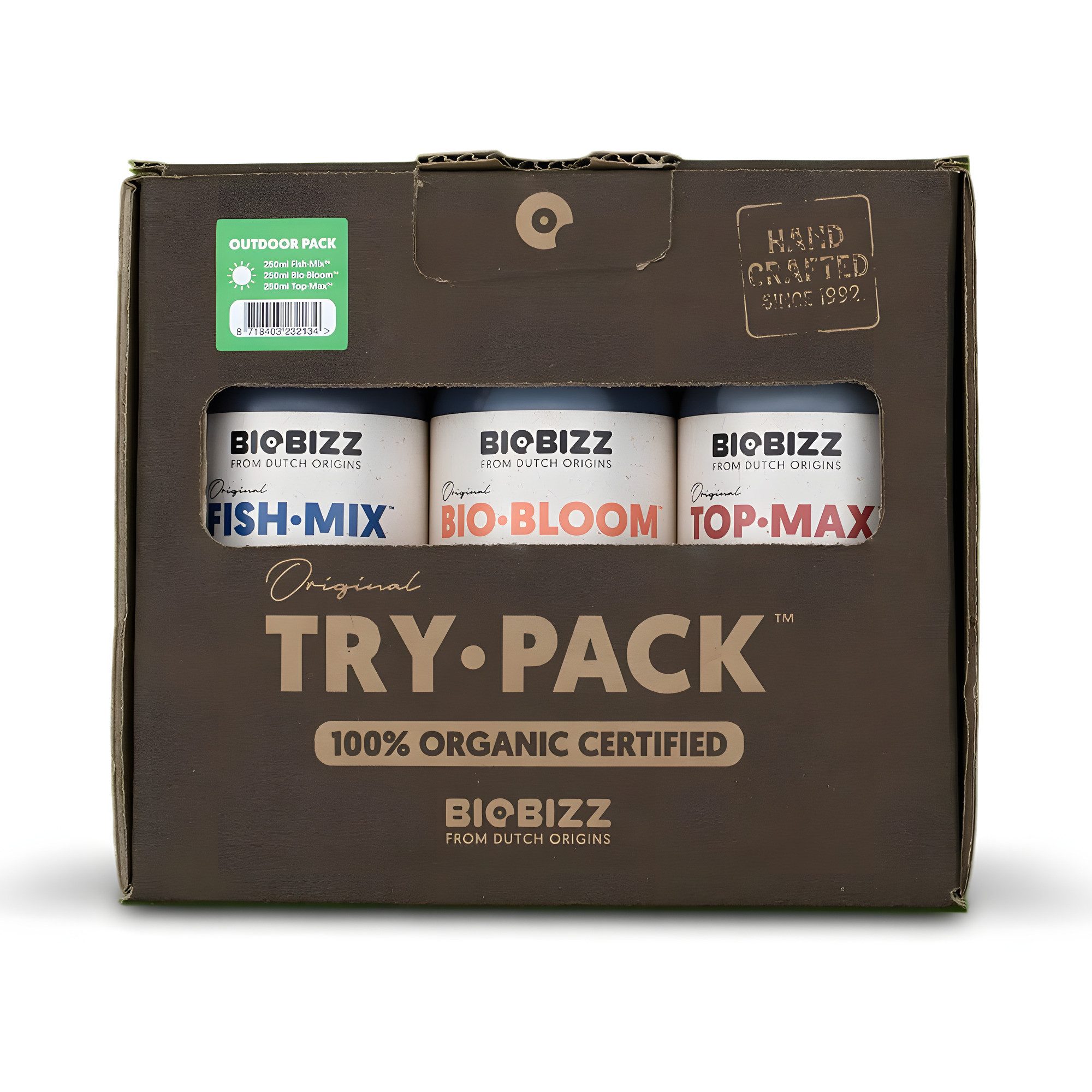 Biobizz Spezialdünger BioBizz Trypack Outdoor, 250ml