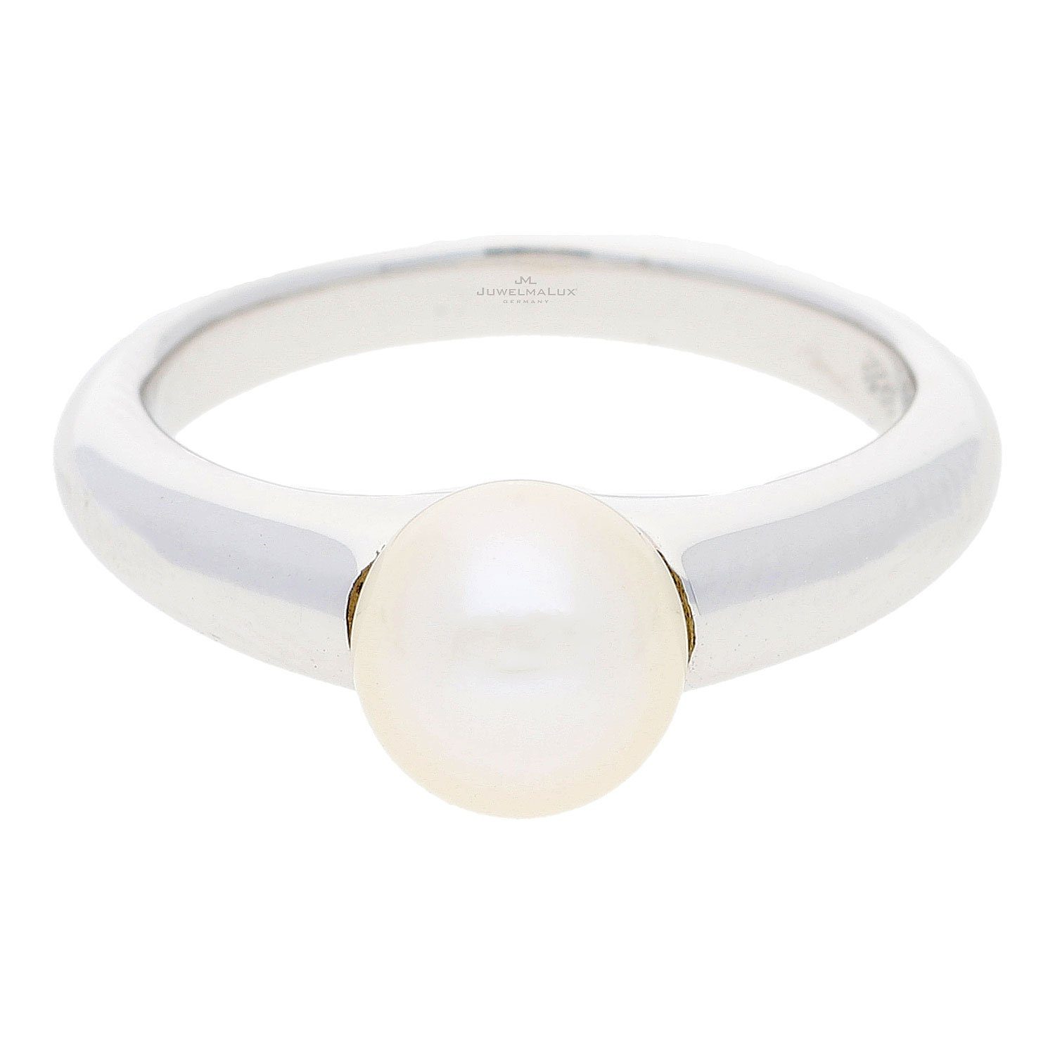 JuwelmaLux Fingerring JuwelmaLux Ring 925/000 Stering Silber mit Süßwasser Zuchtperle JL10-0 (kein Set, 1-tlg)