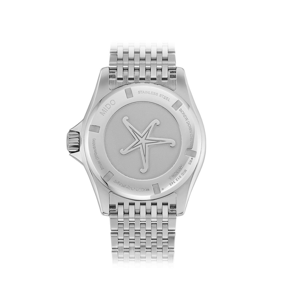 Mido Taucheruhr Mido Herren Uhr M0268301104100 Ocean Star Tribute Edelstahl, (1-tlg)