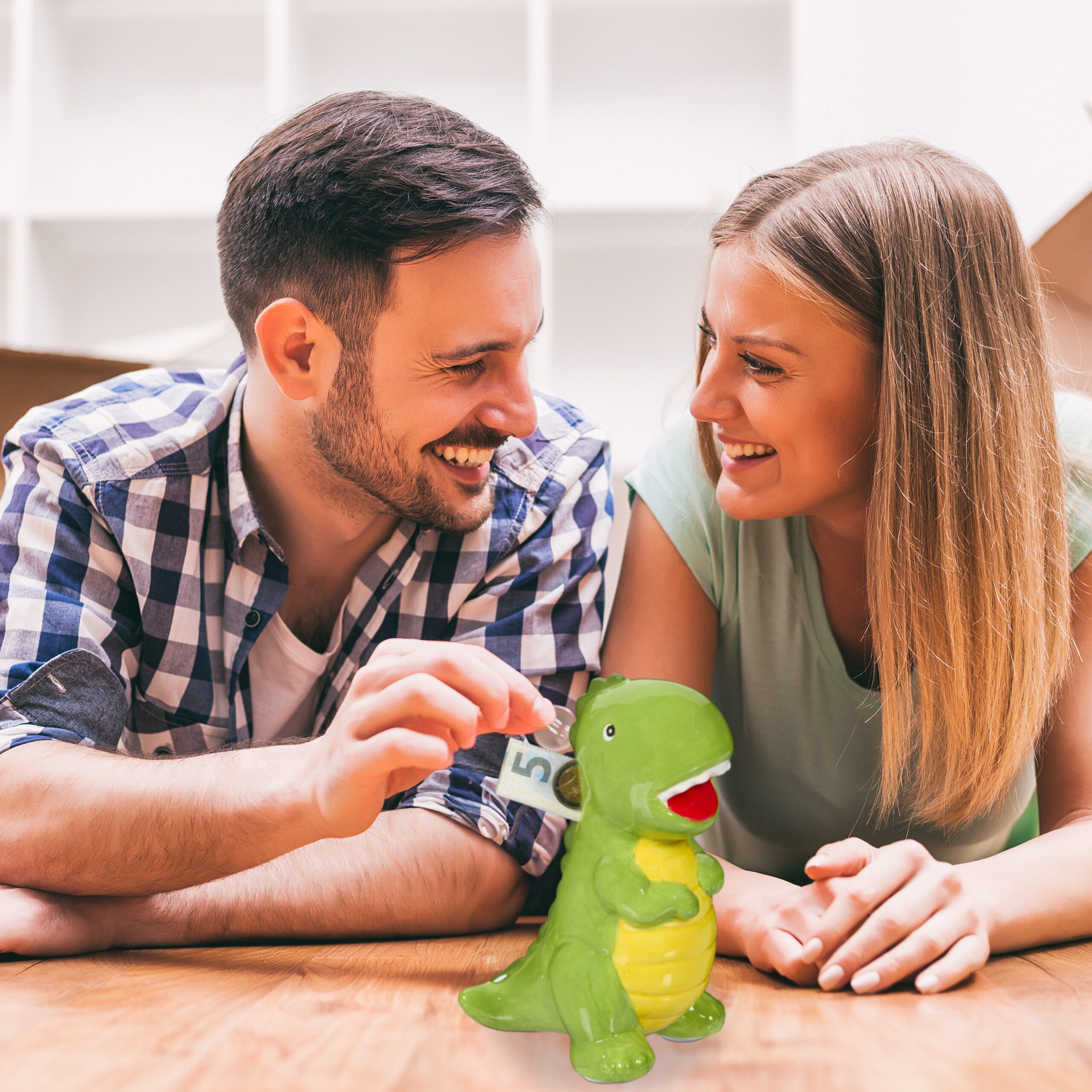relaxdays Spardose Dinosauri