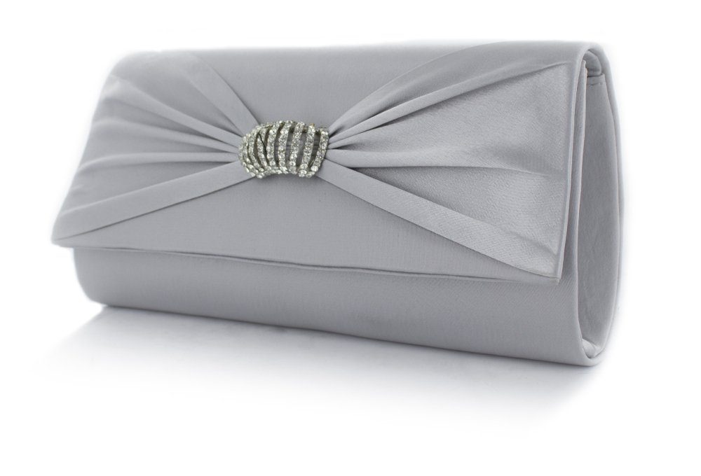 White Lady Clutch Sara Satin - günstig online kaufen