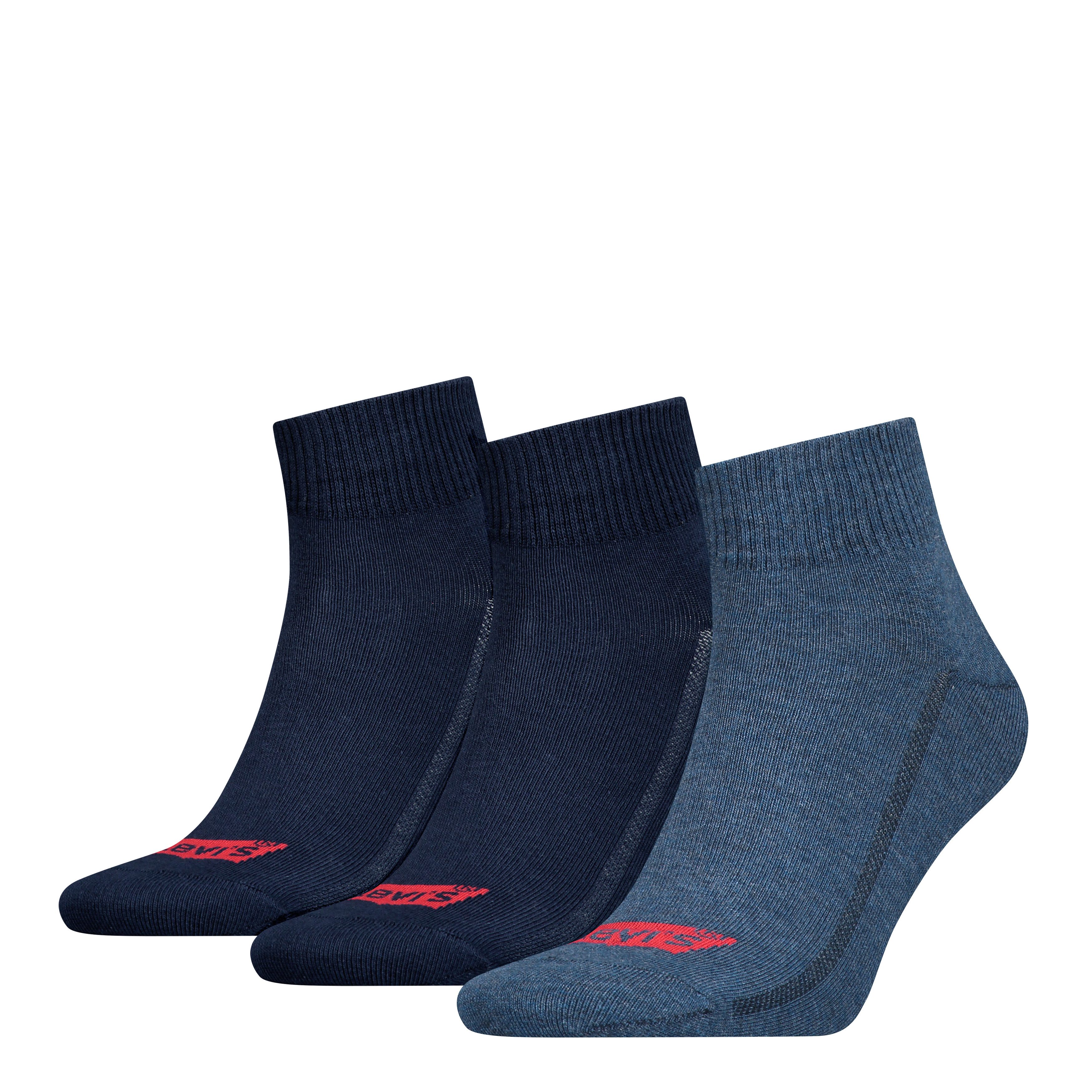 Levi's® Socken LEVIS MID CUT BW LOGO RECYCL CO 3P (3 Paar)