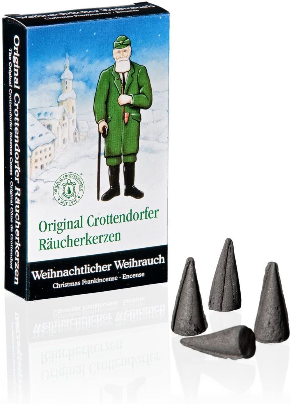 Crottendorfer Duftkerze 5 Päckchen Räucherkerzen- Weihrauch, Tannenduft, Sa günstig online kaufen