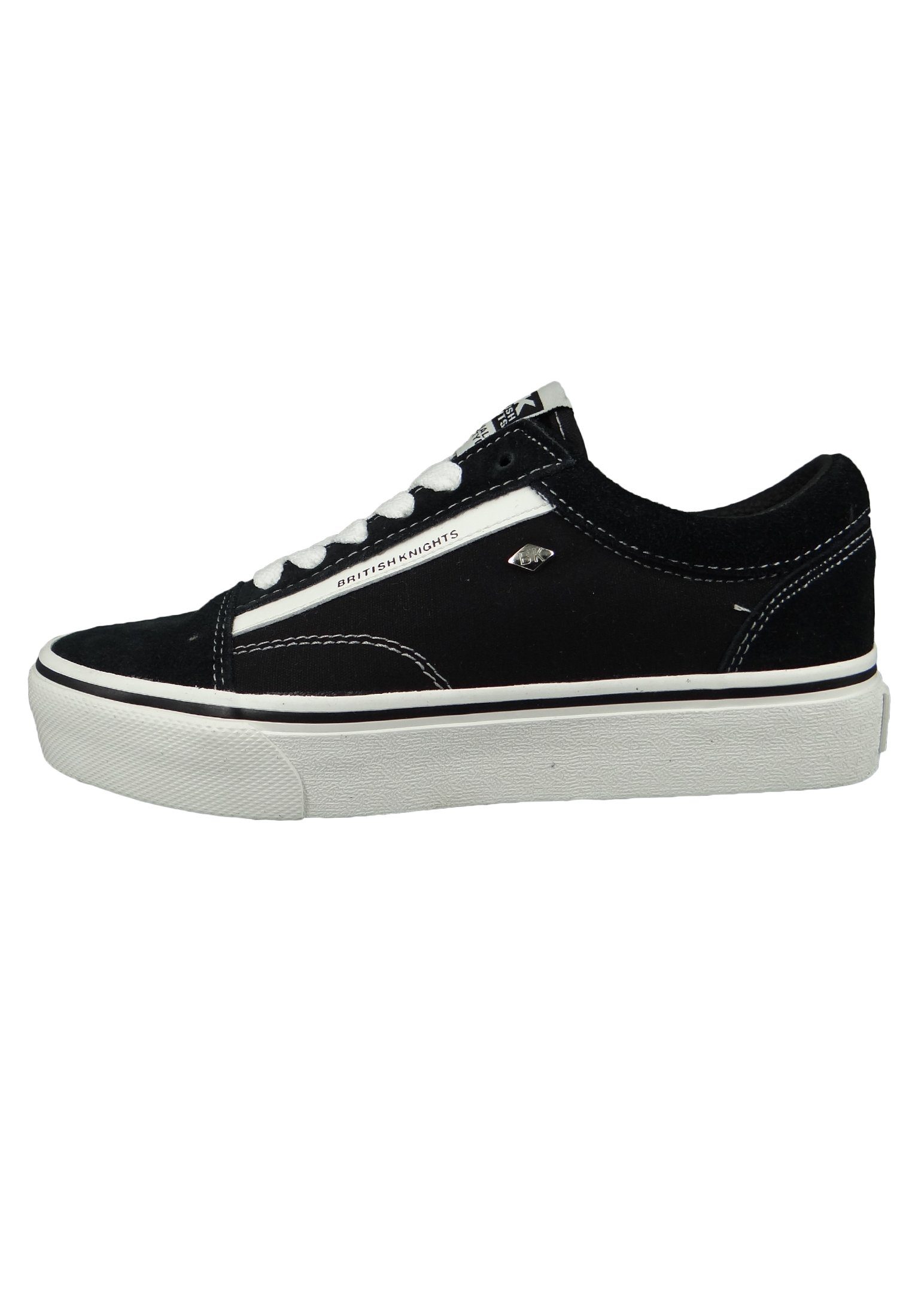 Schuhe Alle Sneaker British Knights B47-3720-01 Mack Platform Black/White Sneaker