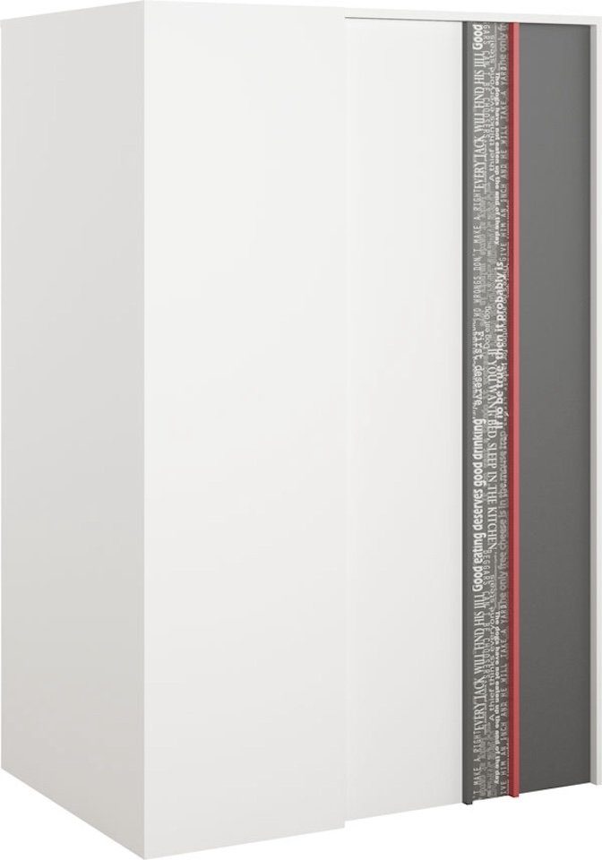 Feldmann-Wohnen Kleiderschrank Philosophy (Philosophy, Kleiderschrank) 130x93x199cm