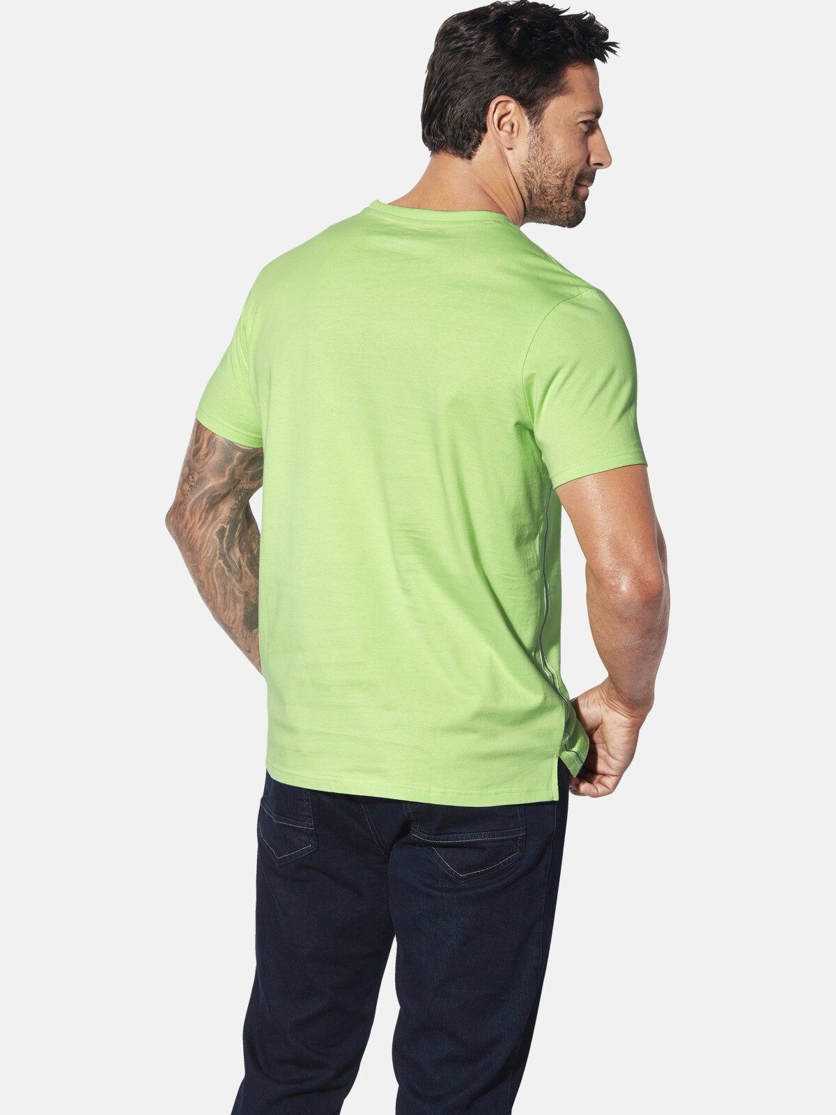 Jan Vanderstorm T-Shirt EILI mit Norwegen-Print günstig online kaufen