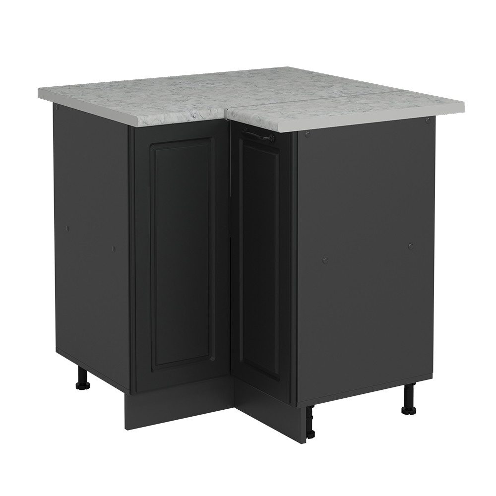 Vicco Eckunterschrank R-Line, Anthrazit Landhaus/Anthrazit, 75.6 günstig online kaufen