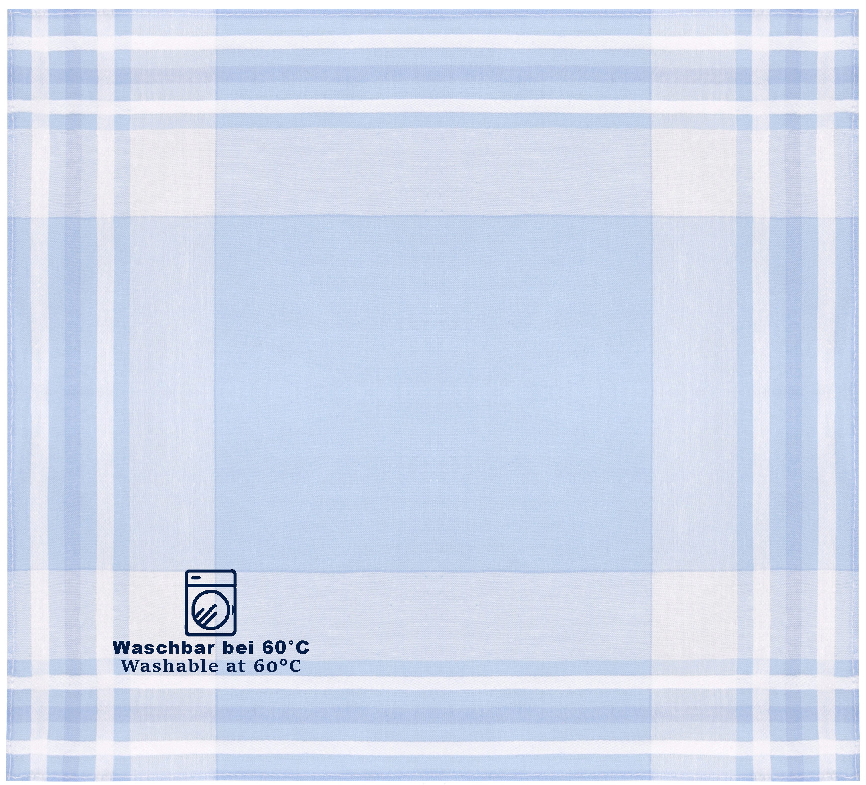 Betz Taschentuch 12er Damen Stoff Taschentücher Set Emma Größe ca. 28x28 cm, (12 Teile, 12-St. 12 Taschentücher)