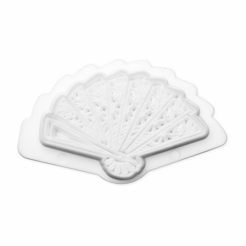 STÄDTER Gebäckstempel Fondant Fächer, Kunststoff, Zum feinen Prägen von ...