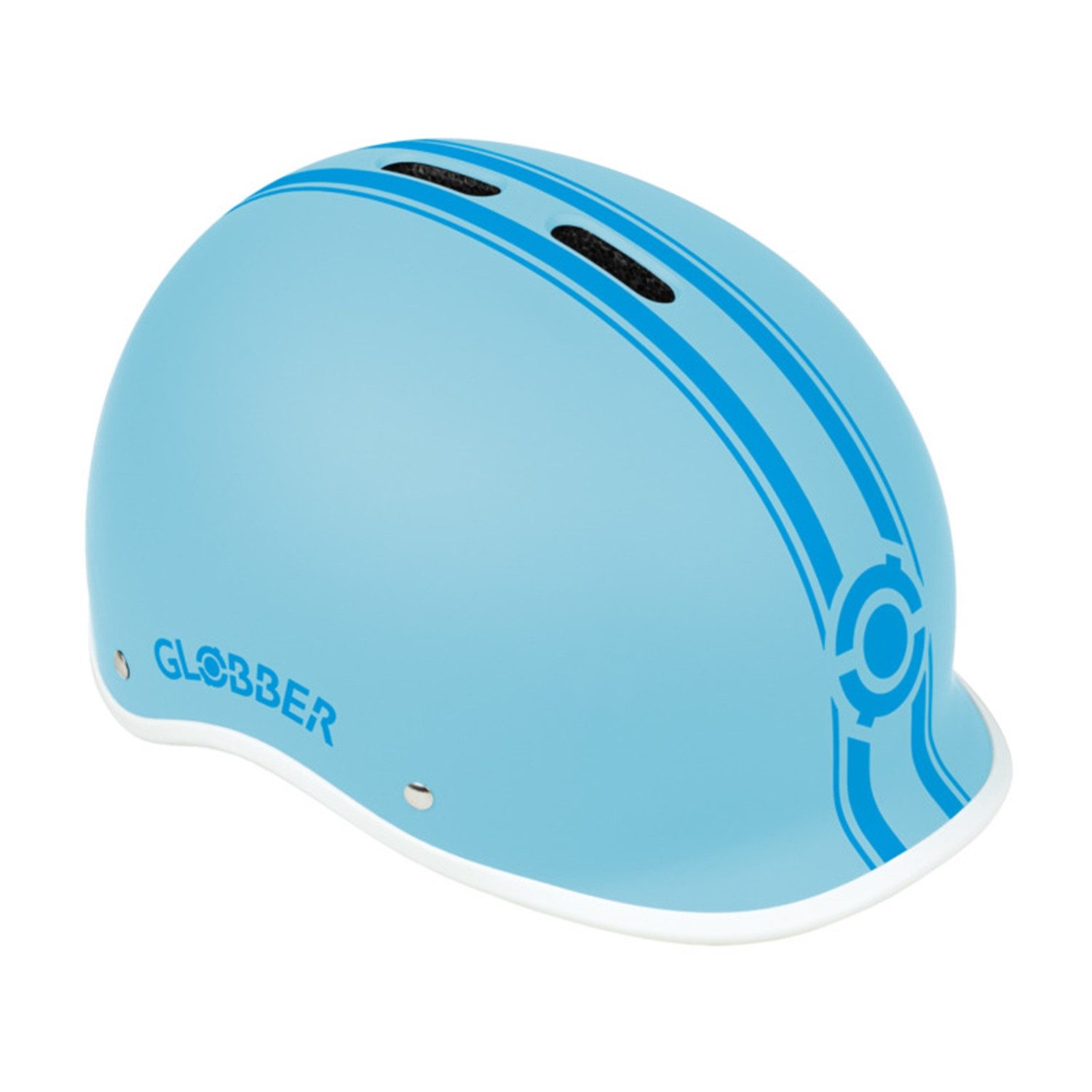 Globber Kinderhelm 600-201 GLOBBER HELM MASTER LIGHTS, pastellblau - Gr.