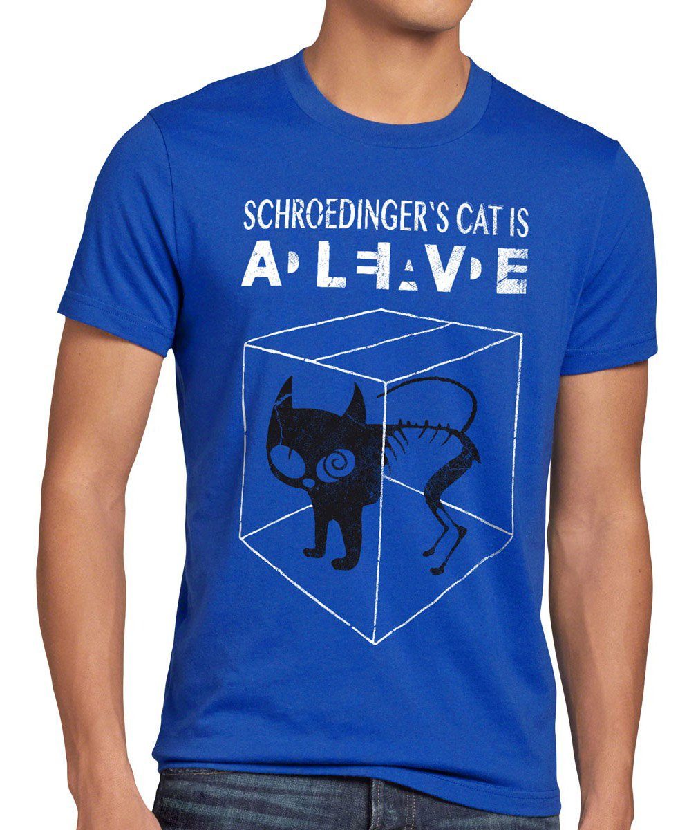 style3 T-Shirt Schroedinger's Katze schrödingers the günstig online kaufen