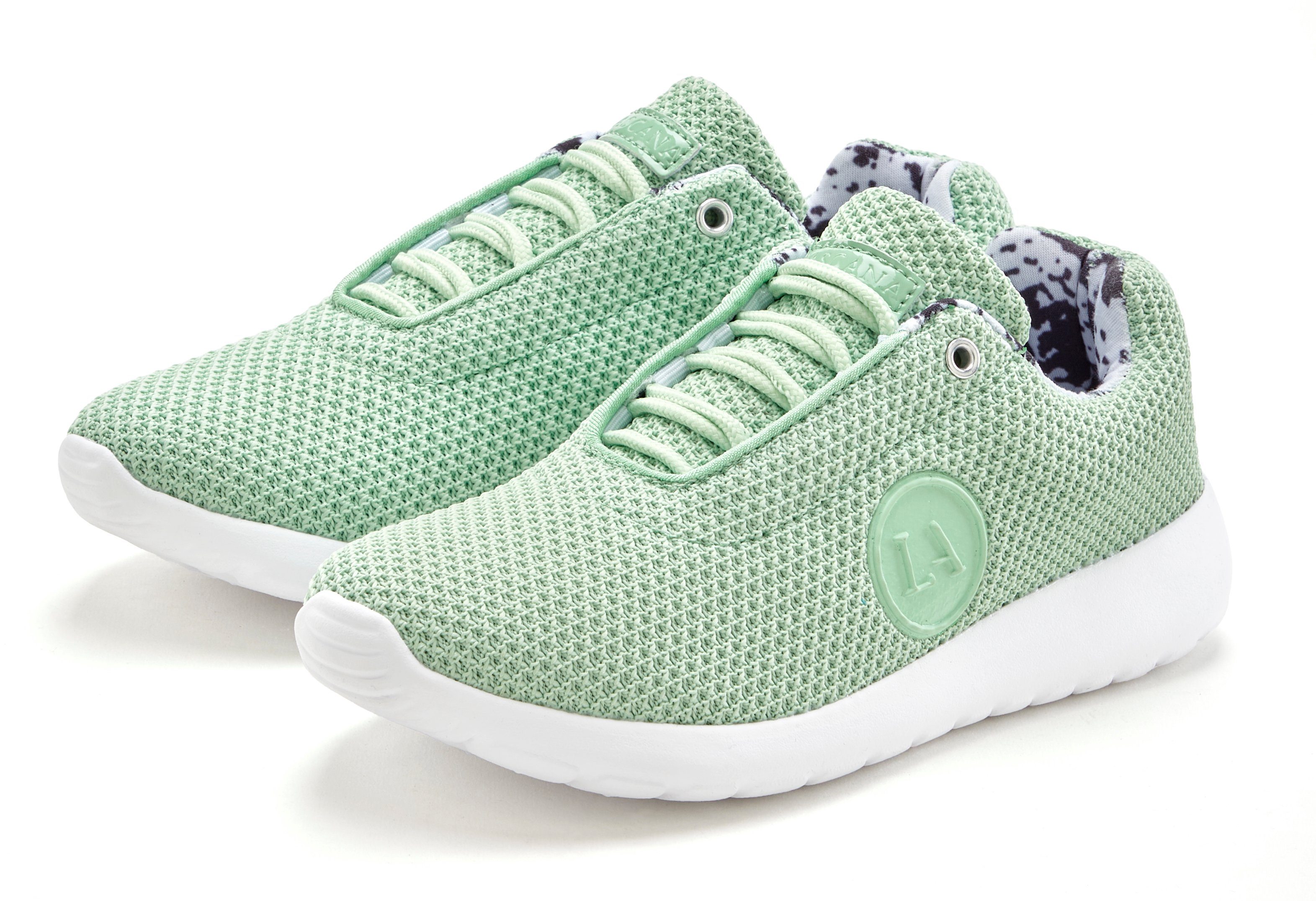 LASCANA ACTIVE Sneaker mit Wohlfühlinnensohle, Schnürhalbschuh, Freizeitschuh VEGAN