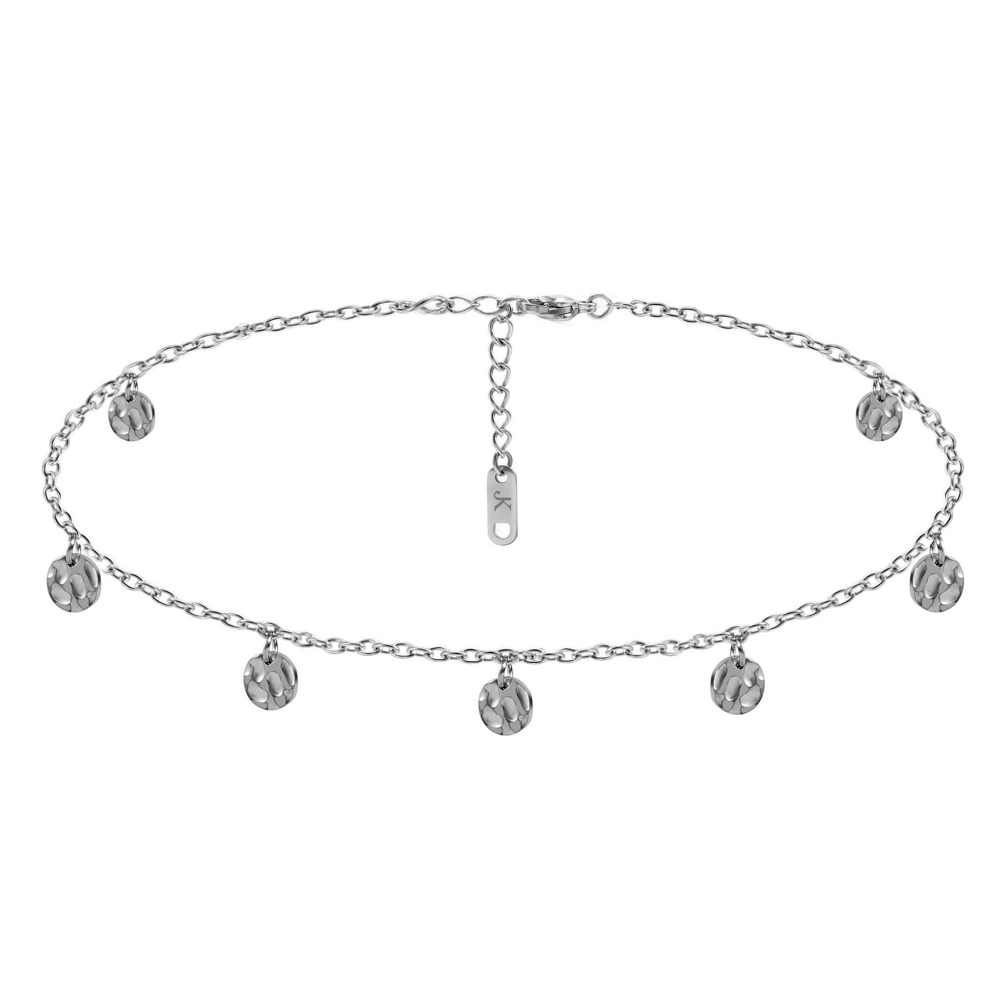 Kim Johanson Fußkette Kreise, mit Plättchen günstig online kaufen