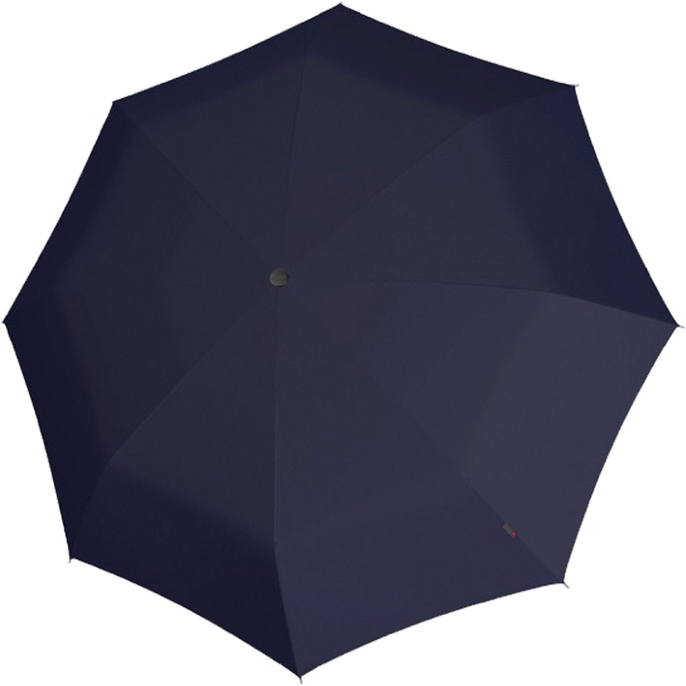 Medium Duomatic Taschenregenschirm Auf-Zu-Automatik, A.200 navy-blau Knirps® klassisch-elegant