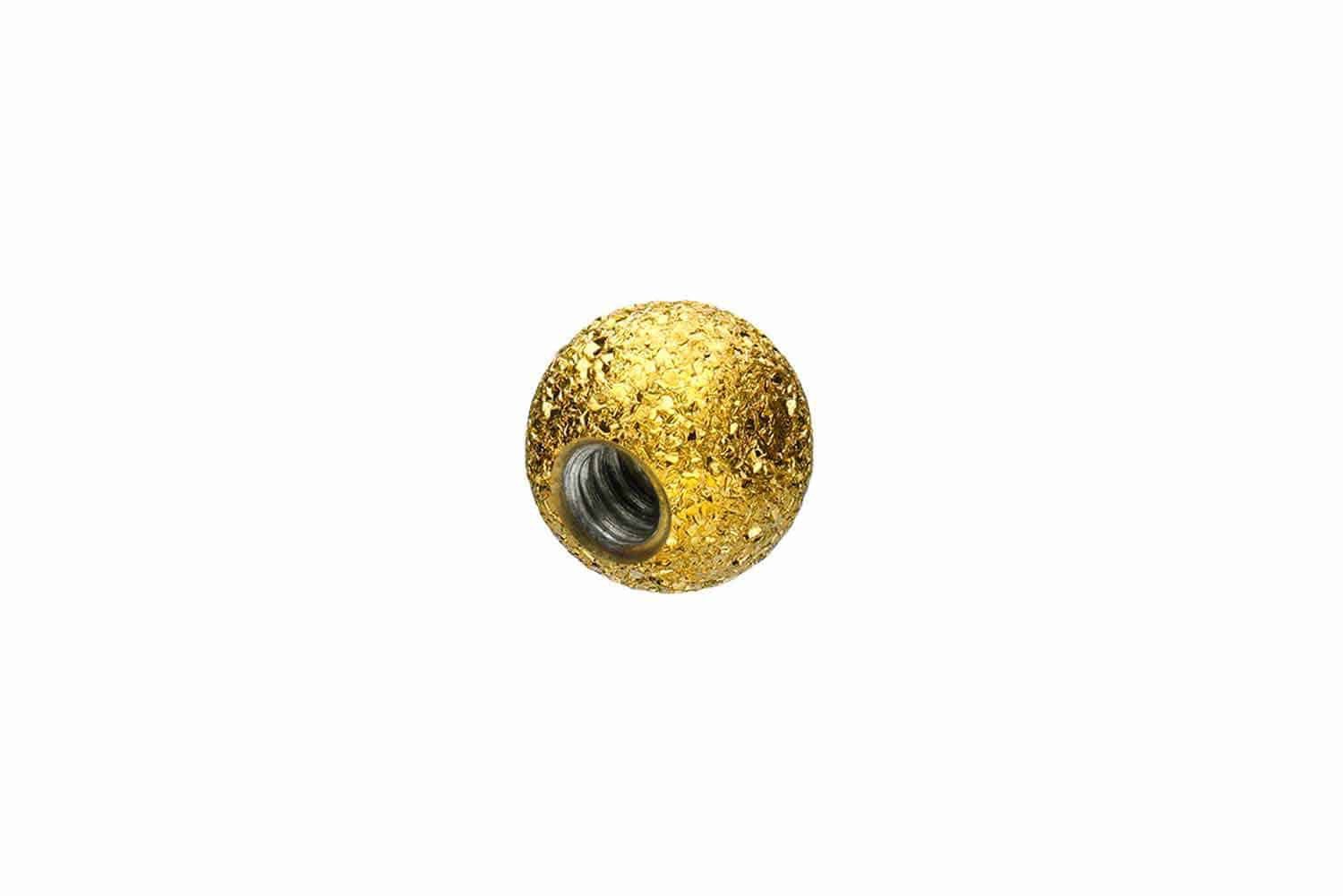 PIERCINGLINE Piercing-Set Chirurgenstahl Schraubkugel DIAMANTOPTIK (Schraub-Aufsätze, 1-tlg)