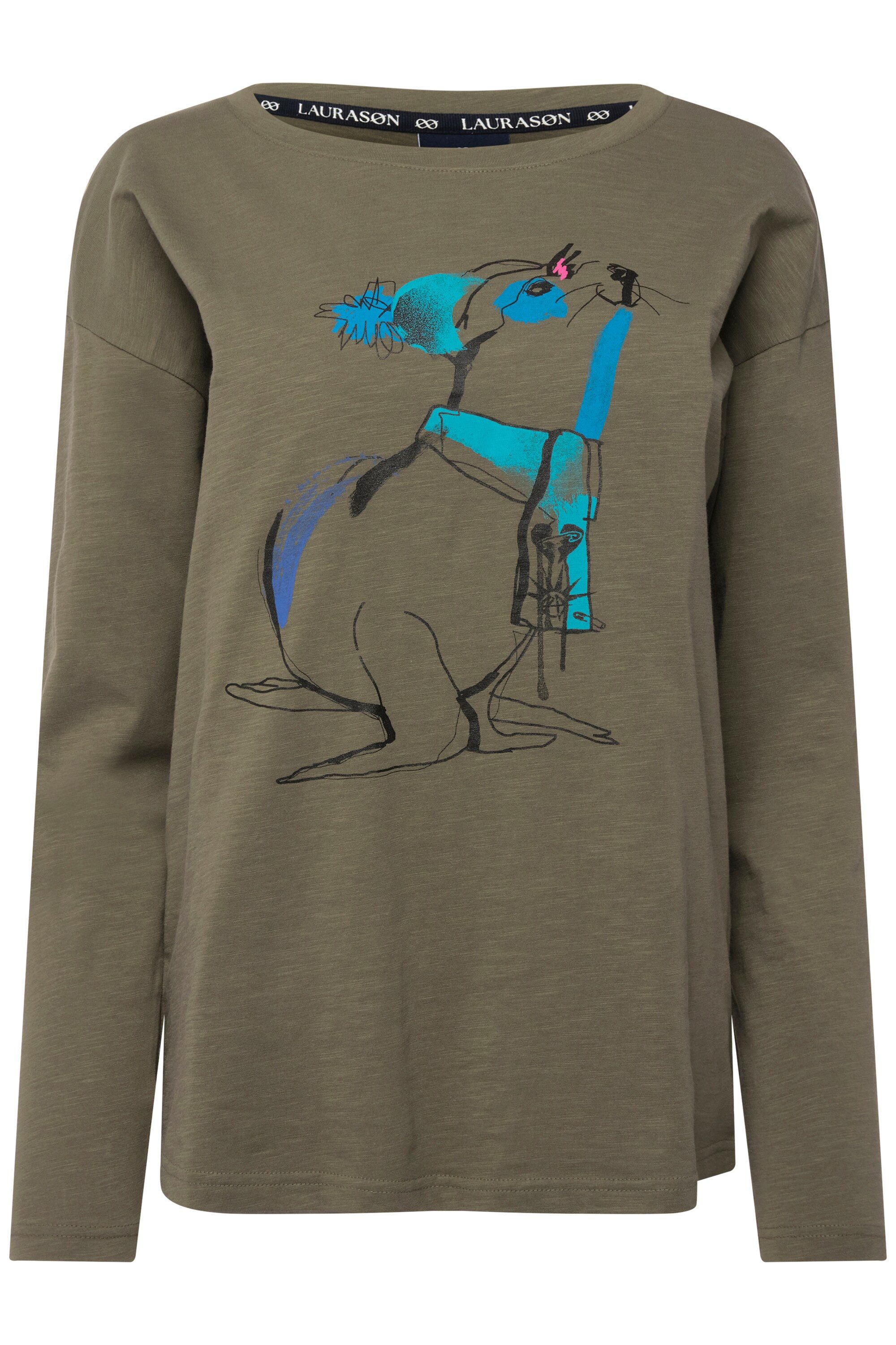 Laurasøn T-Shirt T-Shirt Robbe Rundhals Langarm OEKO-TEX günstig online kaufen