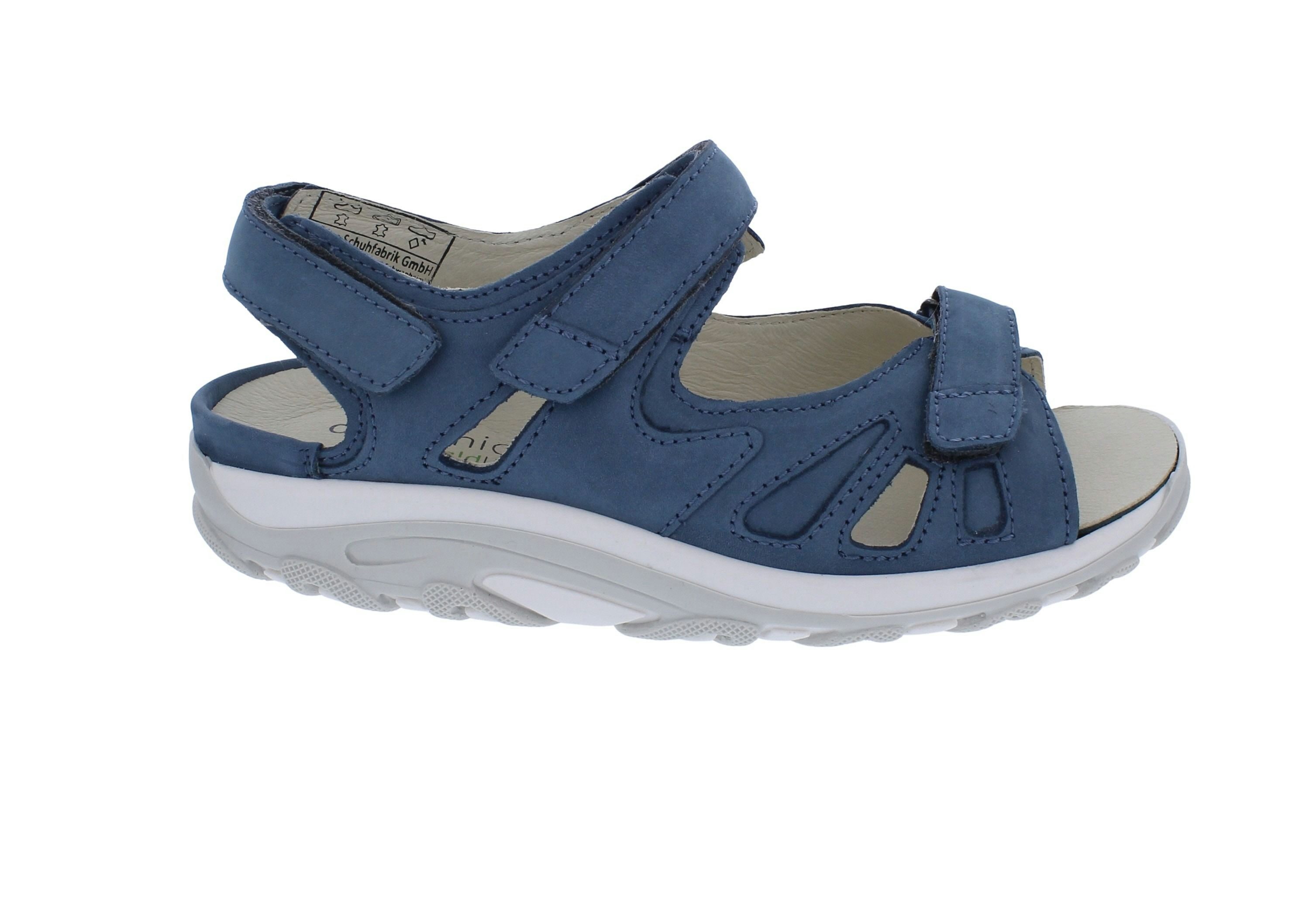 Waldläufer Waldläufer Sandale Hanni 448001-191-263, Dynamic Abrollsohle, Nubukled Sandale