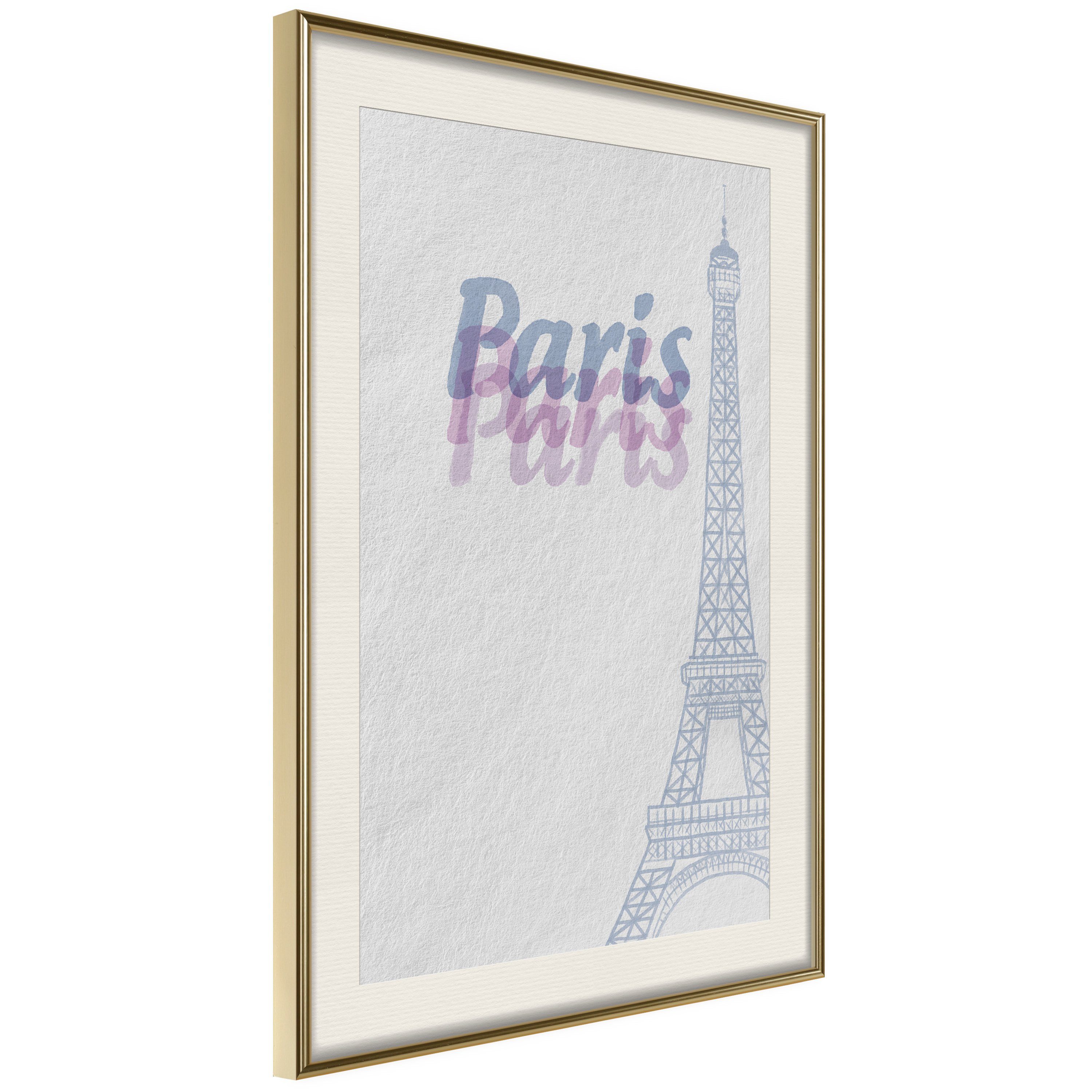 Artgeist Poster Paris in Watercolours []. € 36,12