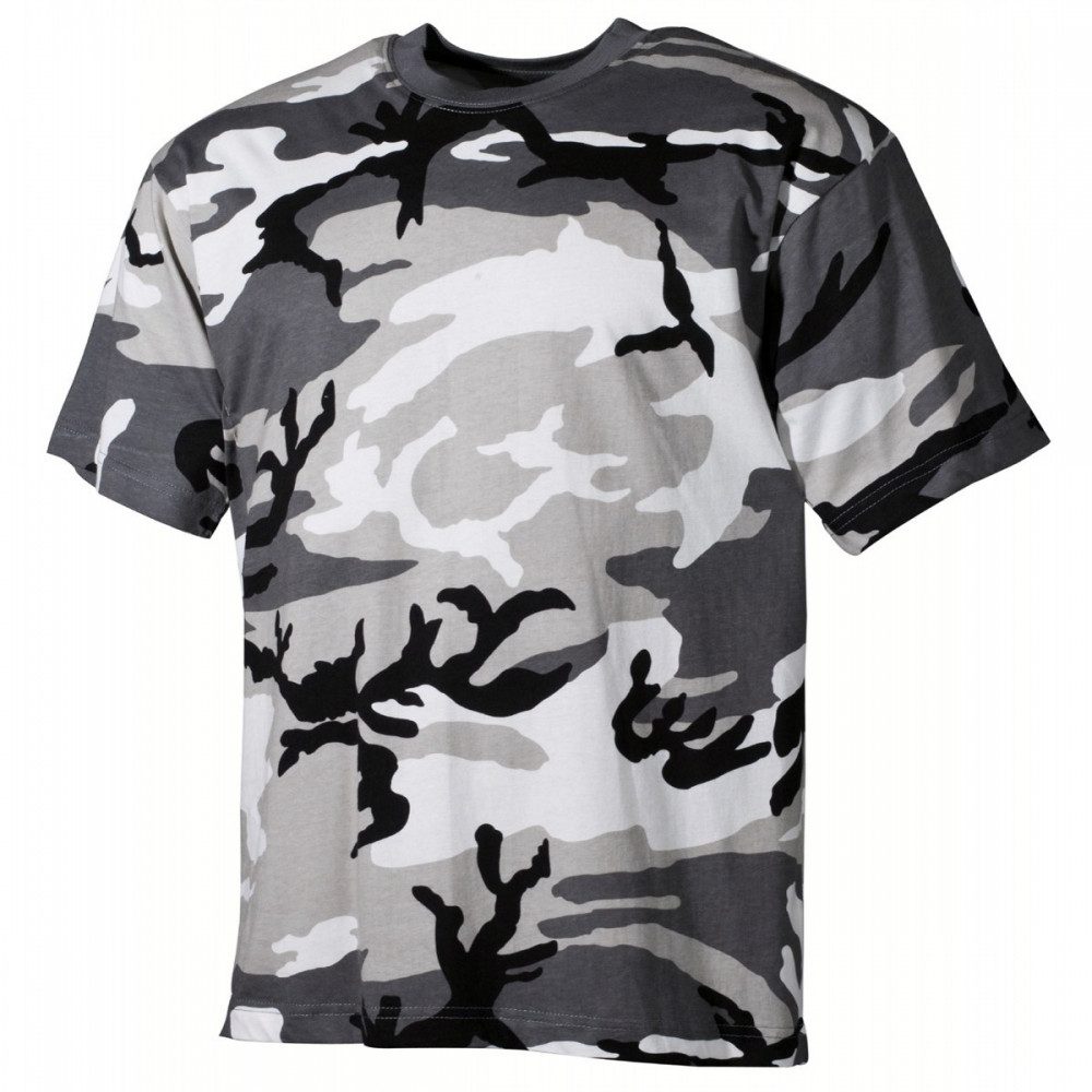 MFH T-Shirt MFH US Tarn T-Shirt, halbarm, 160g/m² - Army T-Shirt.