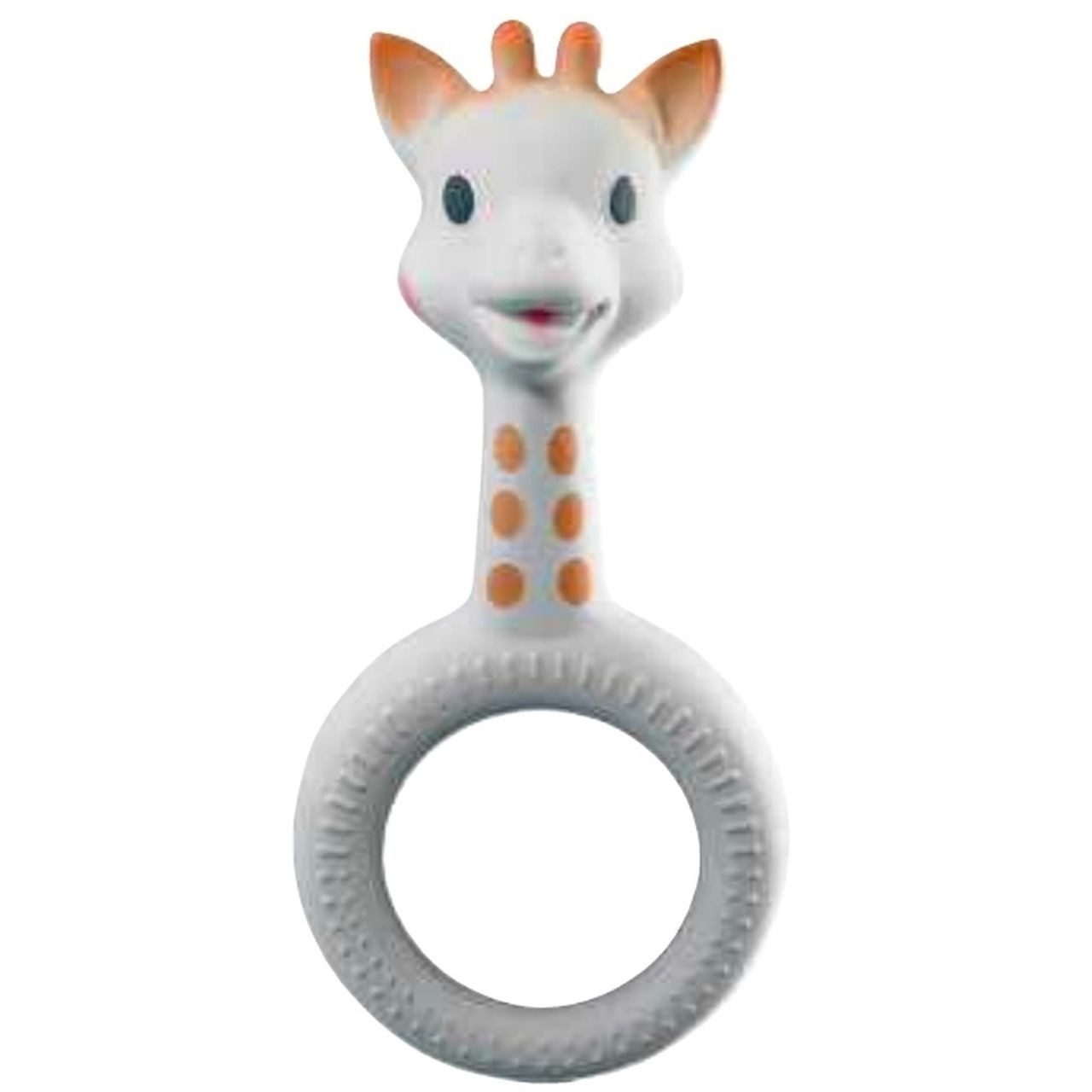 SOPHIE LA GIRAFE Beißring so'PURE Naturkautschuk Rillen greifbar Baby ab Geburt