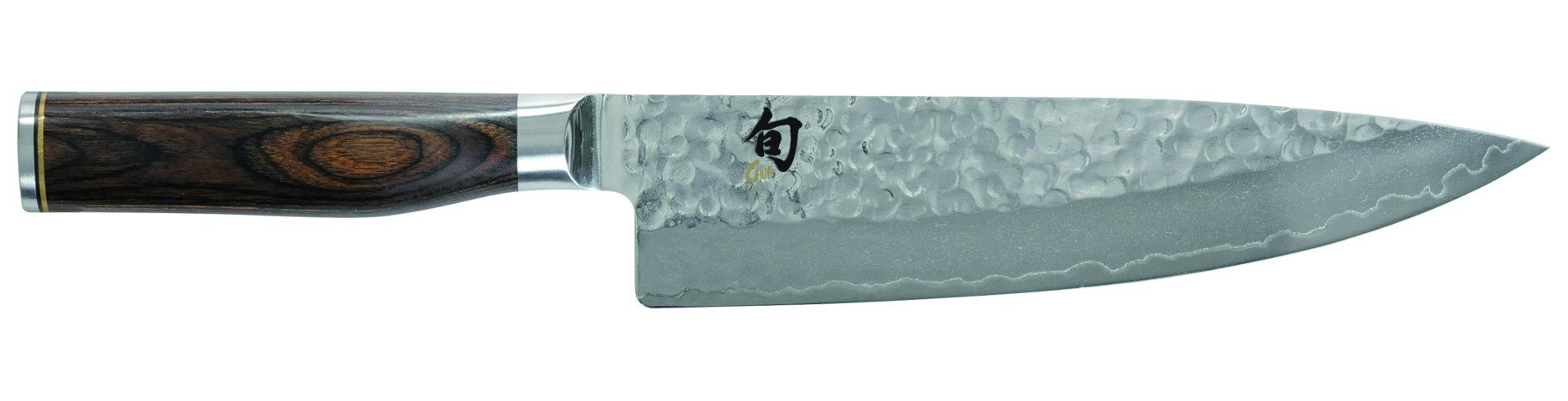 KAI Поварские ножи KAI Shun Premier Tim Mälzer Chefmesser in 20 cm, Holzbox inklusive, Hammerschlag Optik