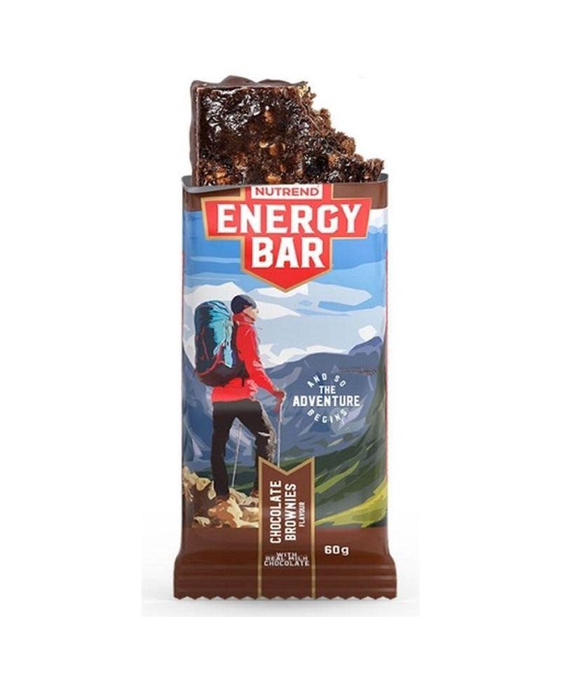 NUTREND Energy Bar 20x60g - Haselnuss Riegel, 1200 g, Riegel