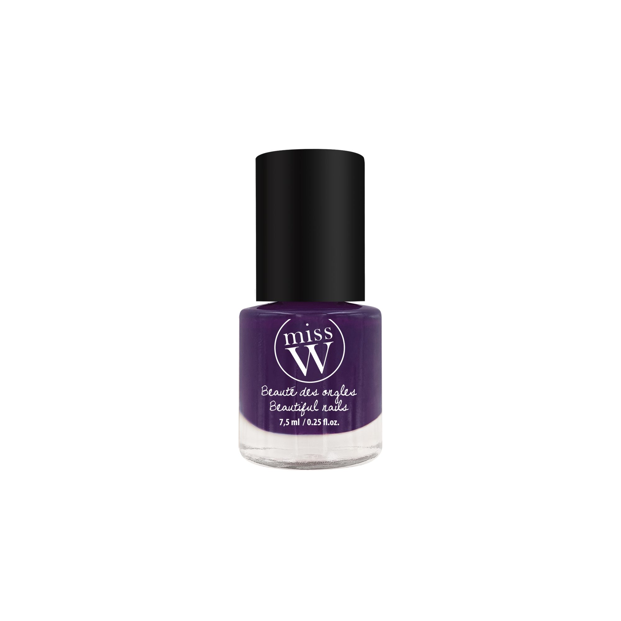 Miss W Pro Nagellack für leuchtende Farbe mit schnelltrocknendem Überlack, Langanhaltender Nagellack mit strahlender Farbe und schnellem Trocknen