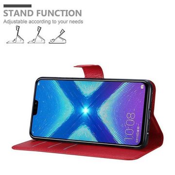 Cadorabo Handyhülle Honor 8X Honor 8X, Klappbare Handy Schutzhülle - Hülle - mit Standfunktion und Kartenfach