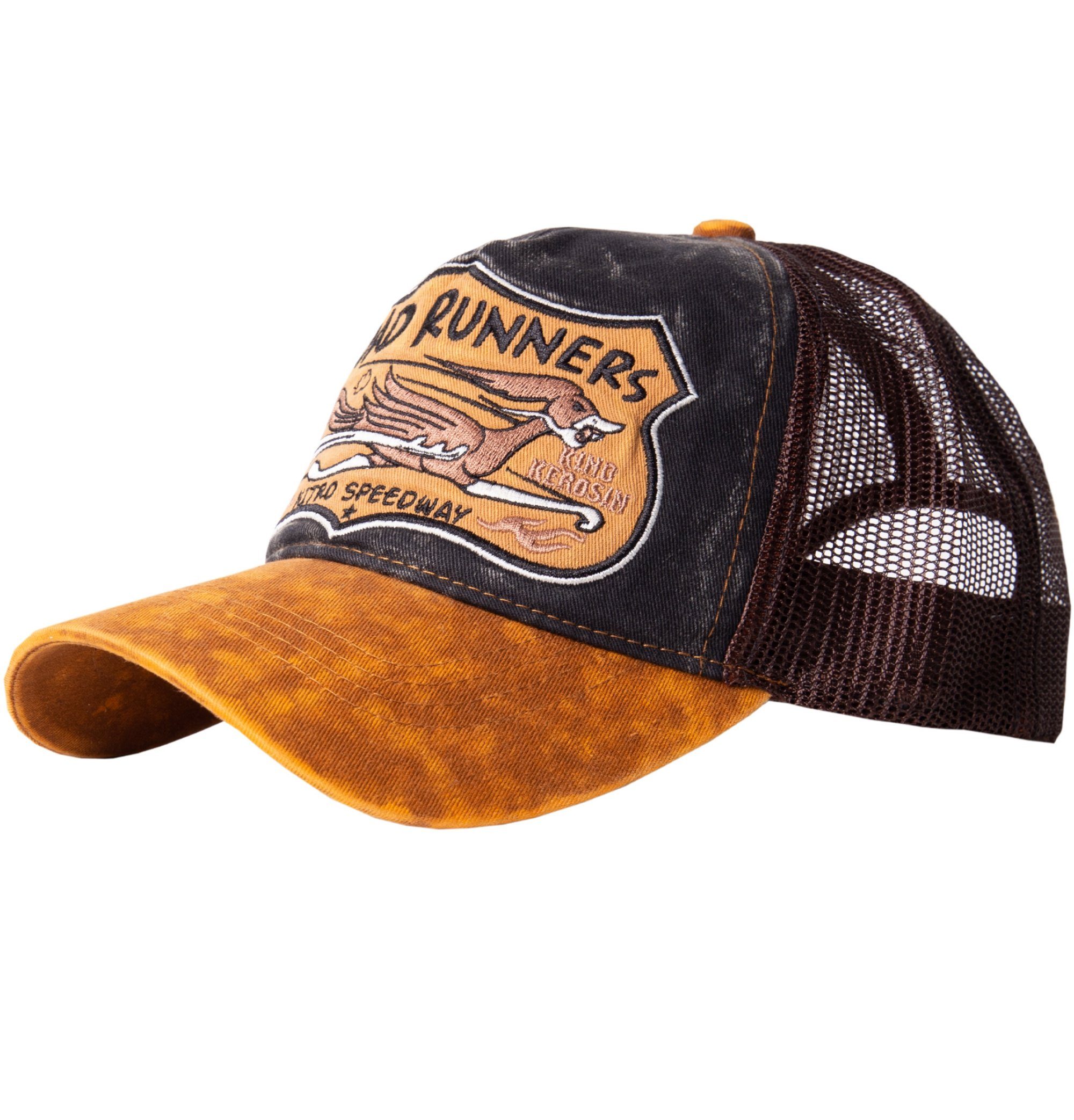 KingKerosin Trucker Cap Road Runners (1-St) mit witziger Stickerei