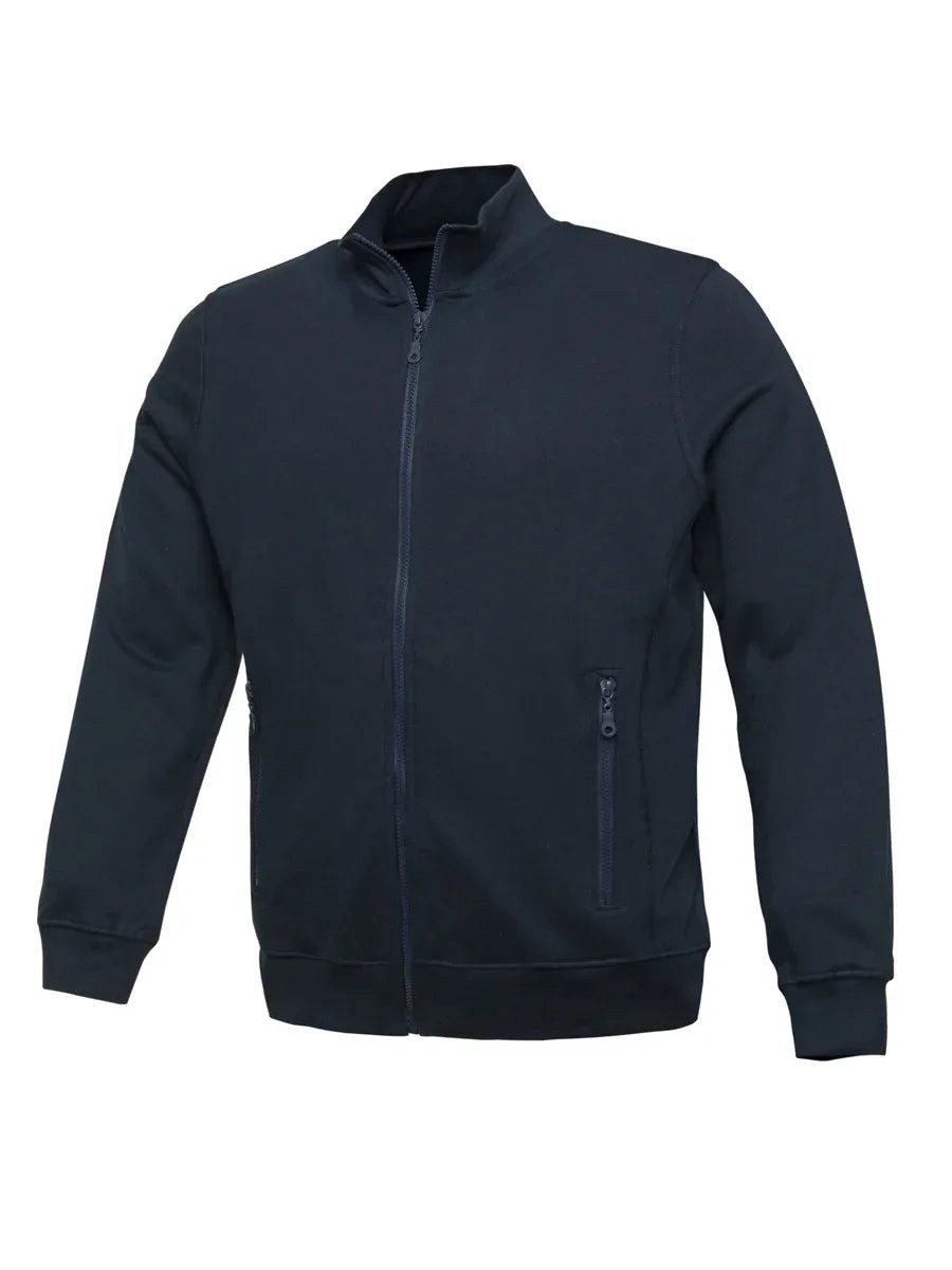 Ismont Sweatjacke Herren Sweatjacke mit Reißverschluss Marine – ISMONT 01 M066-38