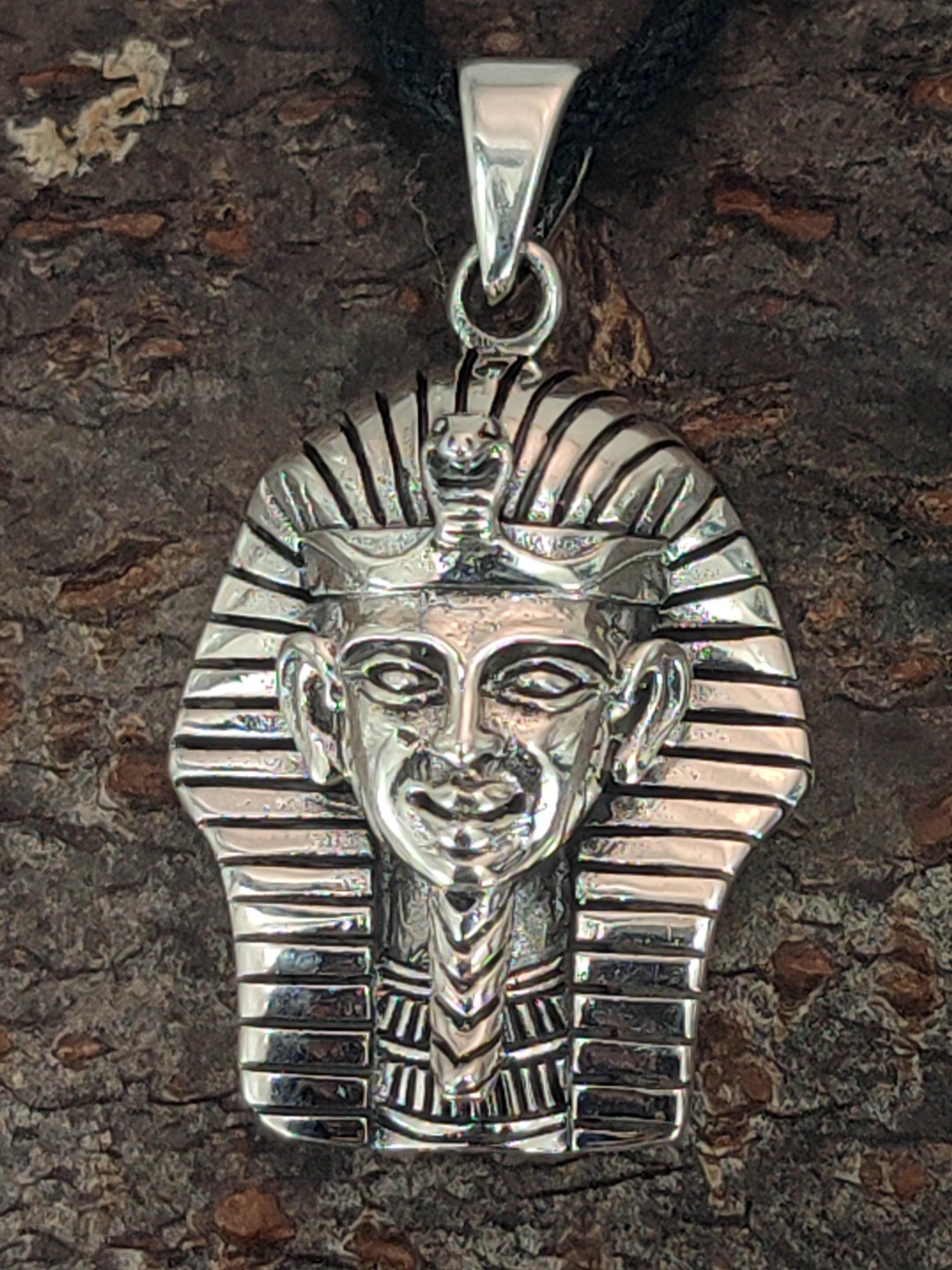 Kiss of Leather Kettenanhänger Anhänger Totenmaske Tutenchamun Pharao Mumie Tutanchamun