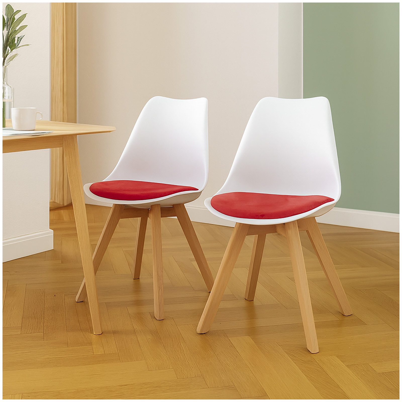 HTI-Living Esszimmerstuhl 2er Set Design-Stühle mit günstig online kaufen