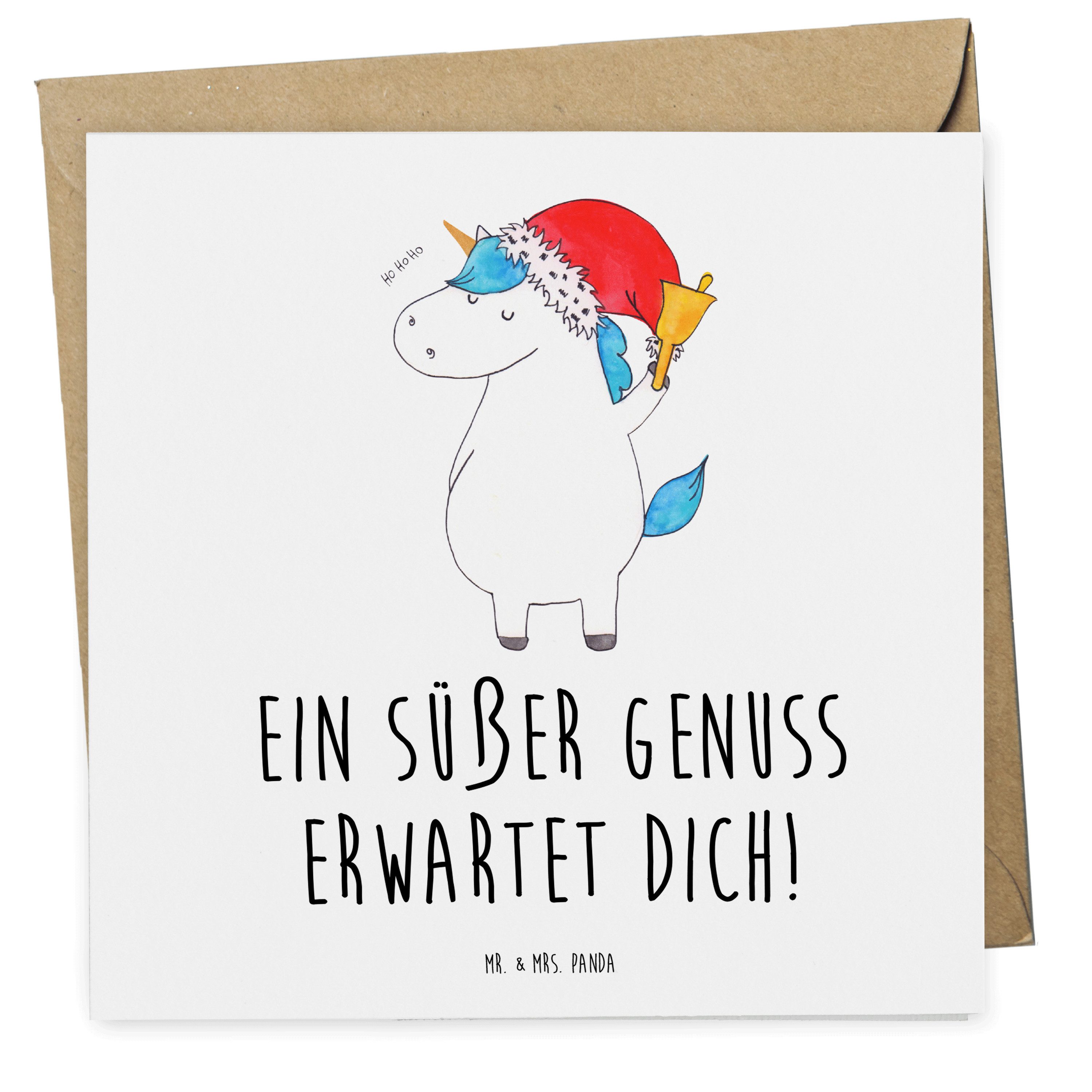 Grußkarte Schokoladenverkostung Genuss - Weiß - Geschenk, Schokoladenliebhaber