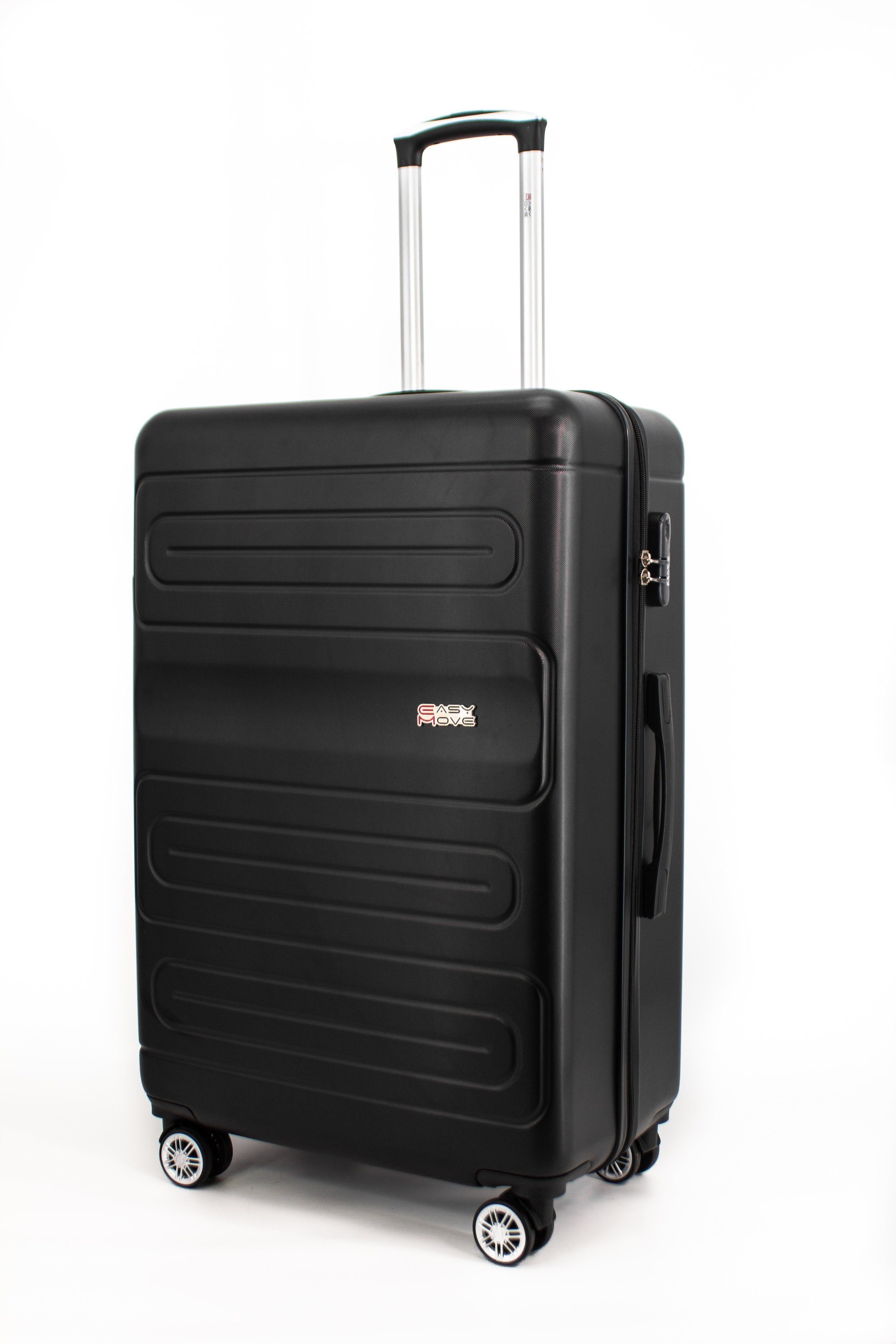 Ein neues Produkt ist eingetroffen Easy Move Hartschalen-Trolley Jade Black Reisekoffer 052, Hartschalen-Koffer, 360° 100% ABS Doppelrollen