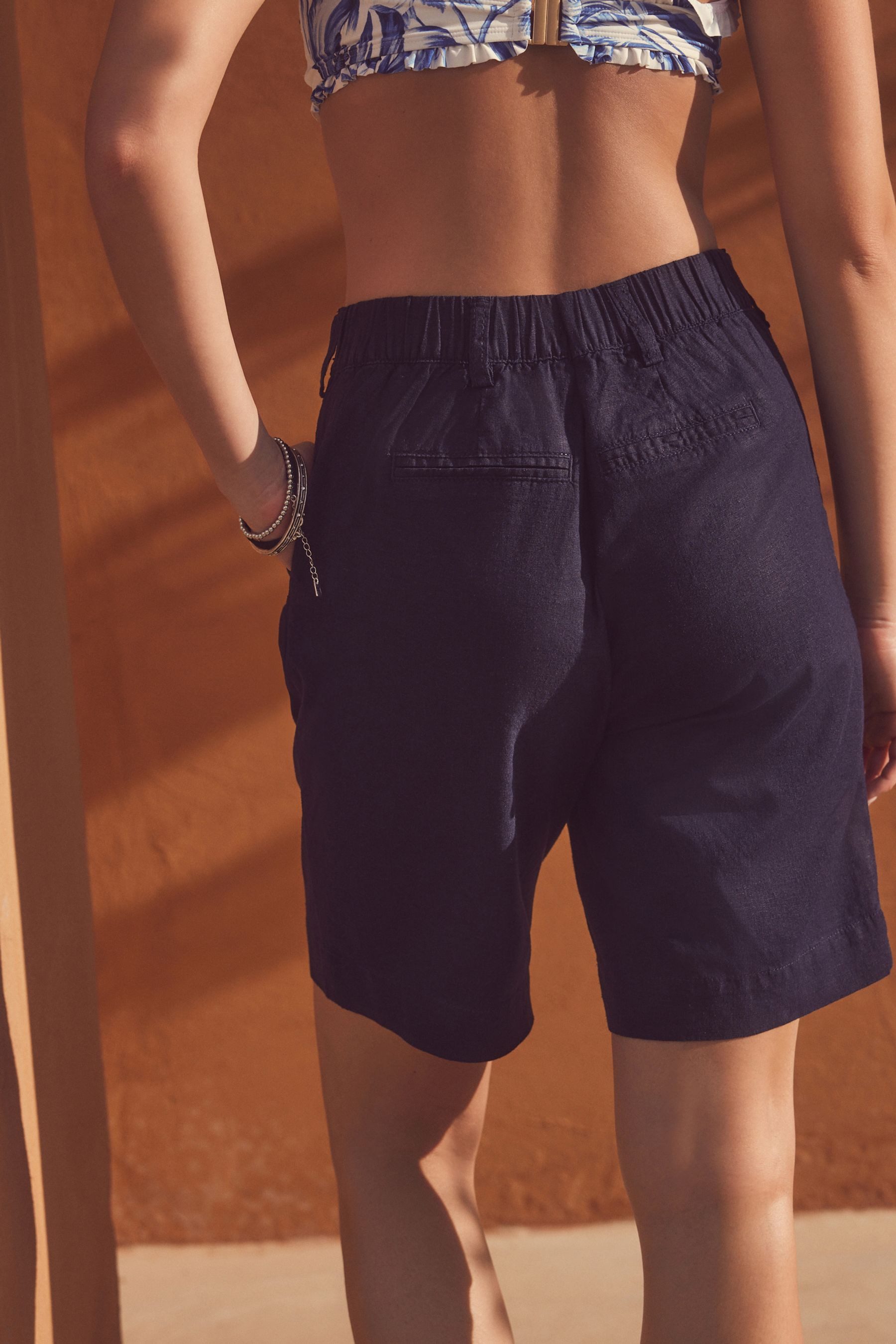 Next Shorts City-Shorts mit hohem Leinenanteil günstig online kaufen